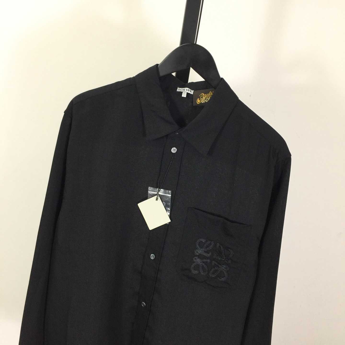 Loewe Shirt In Viscose And Linen - FashionPlug
