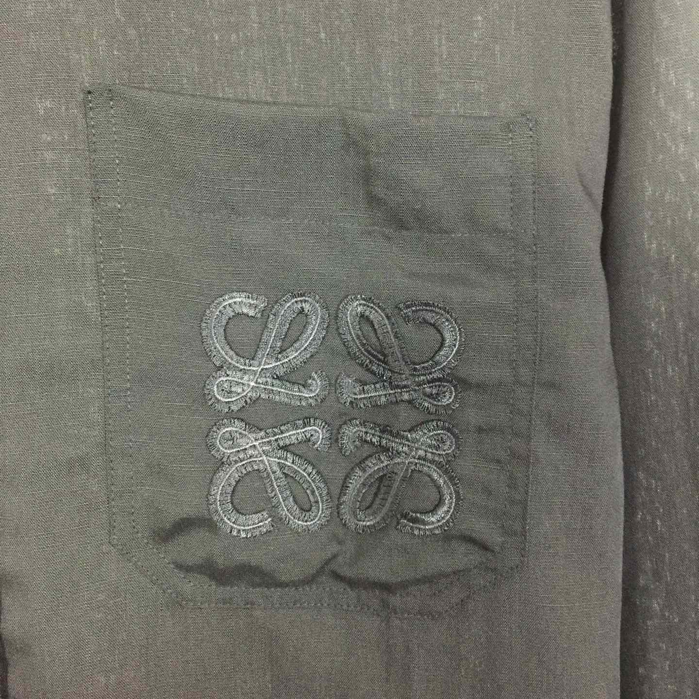 Loewe Shirt In Viscose And Linen - FashionPlug