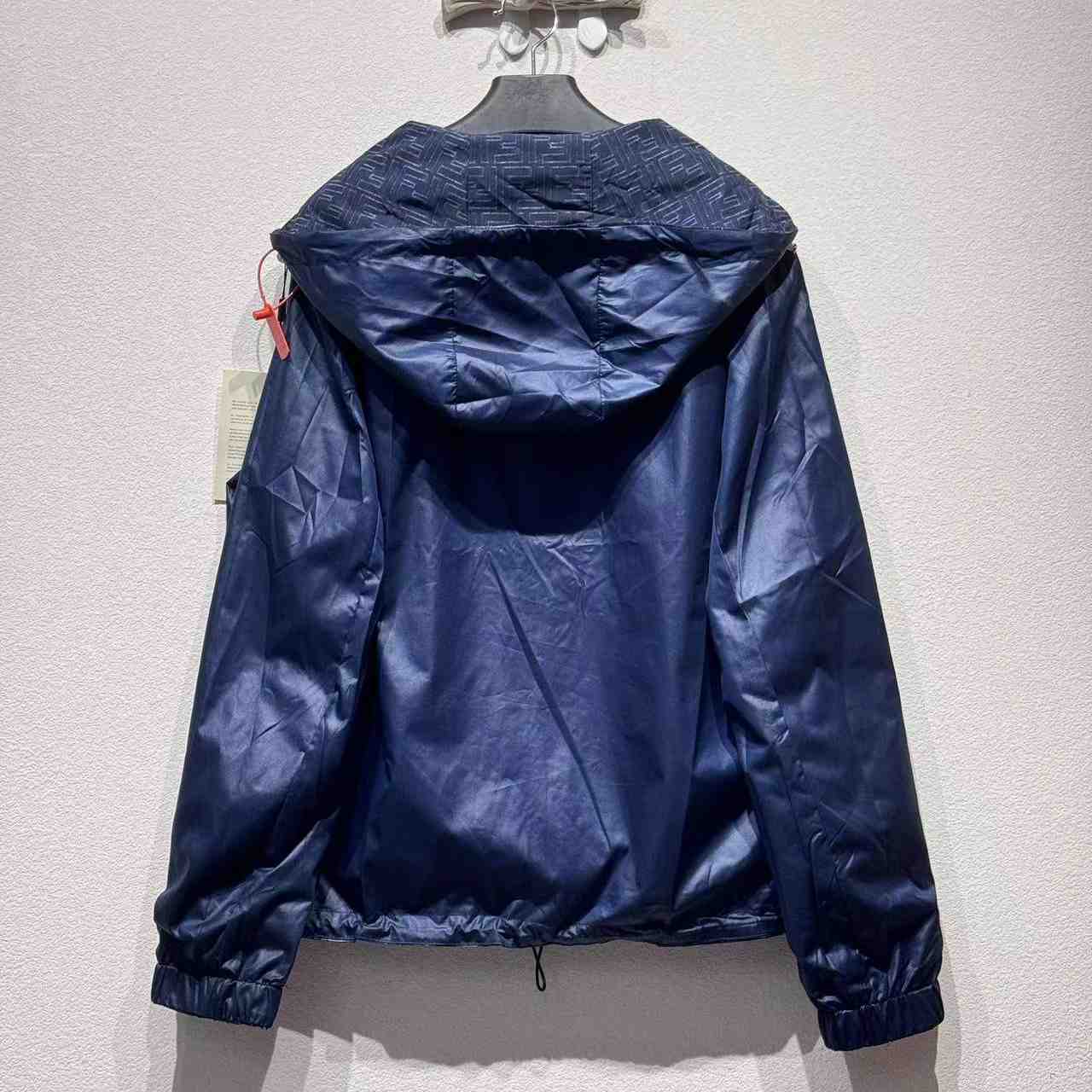 Fendi Blue FF Nylon Jacket - FashionPlug