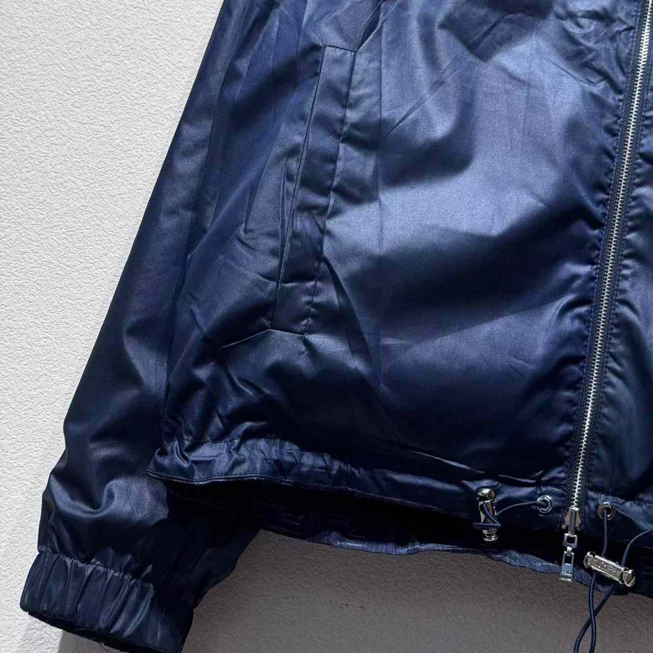 Fendi Blue FF Nylon Jacket - FashionPlug