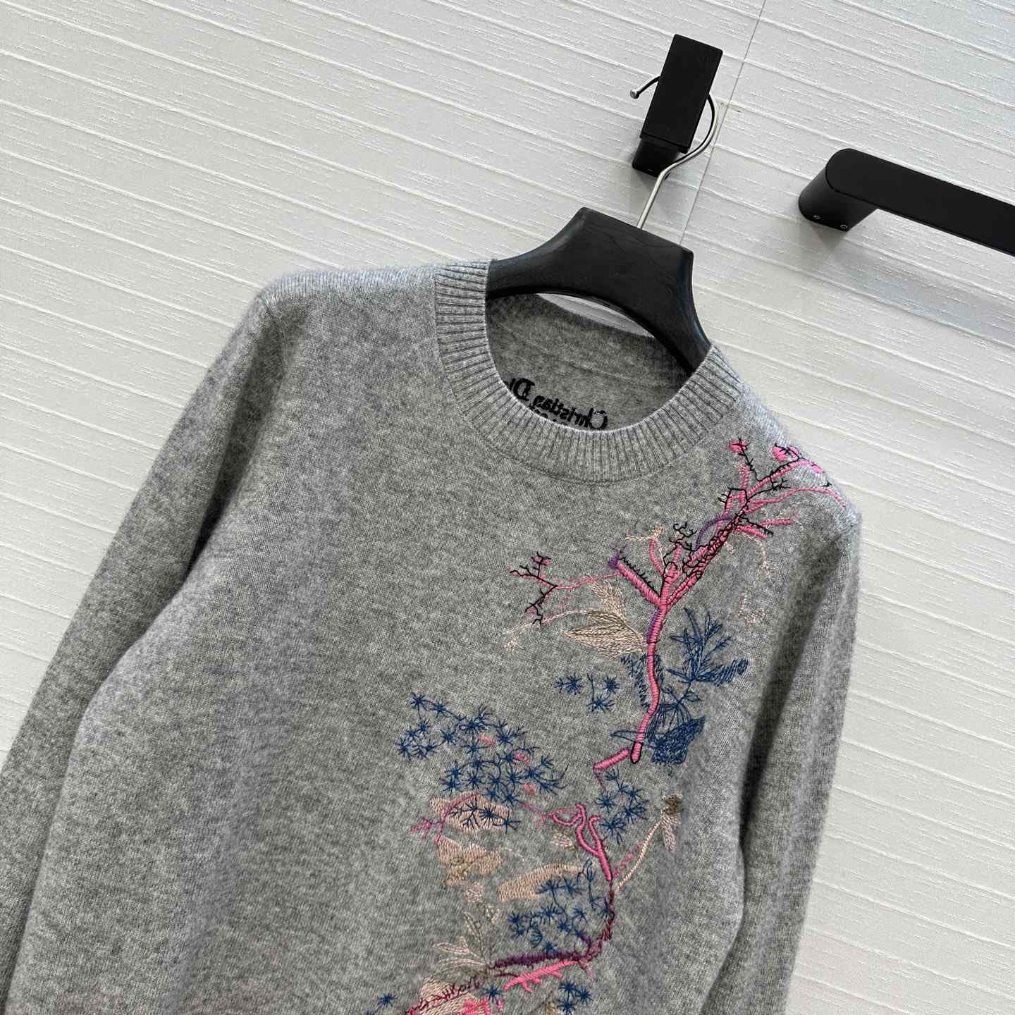Dior Embroidered Sweater  - FashionPlug