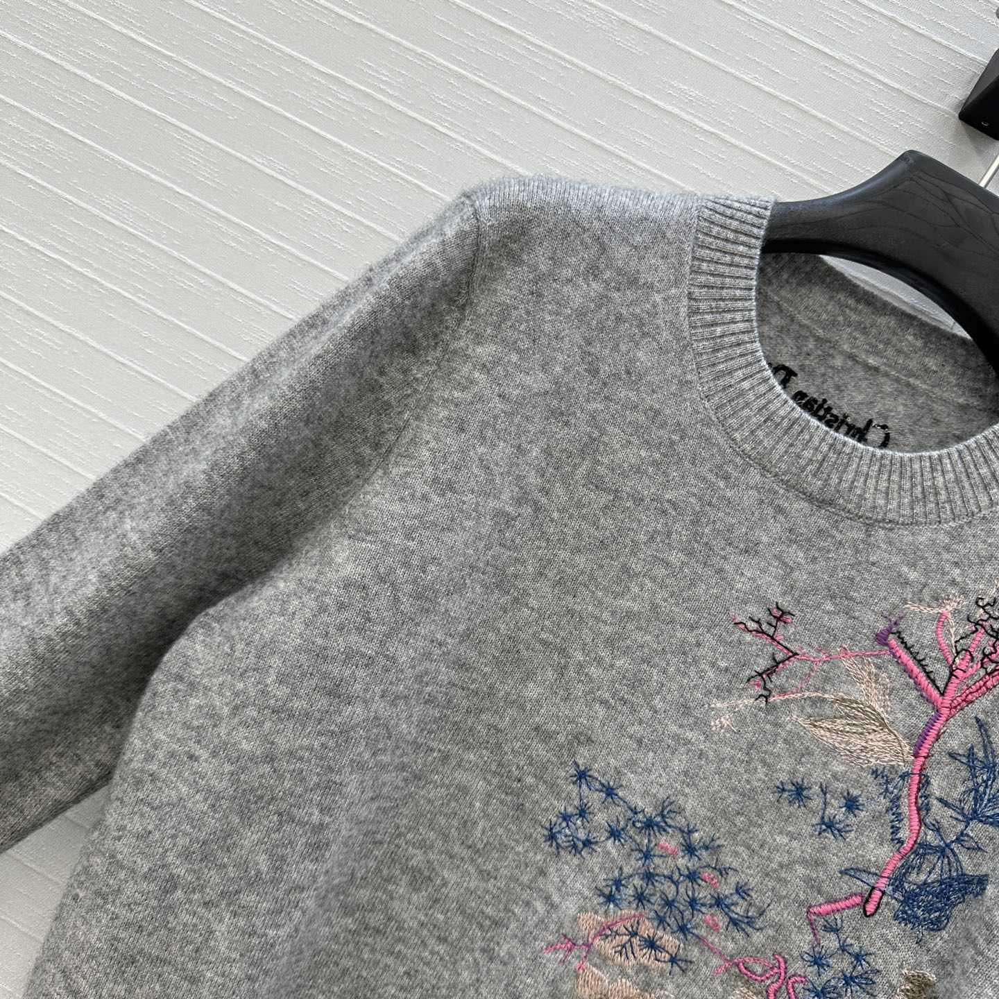 Dior Embroidered Sweater  - FashionPlug