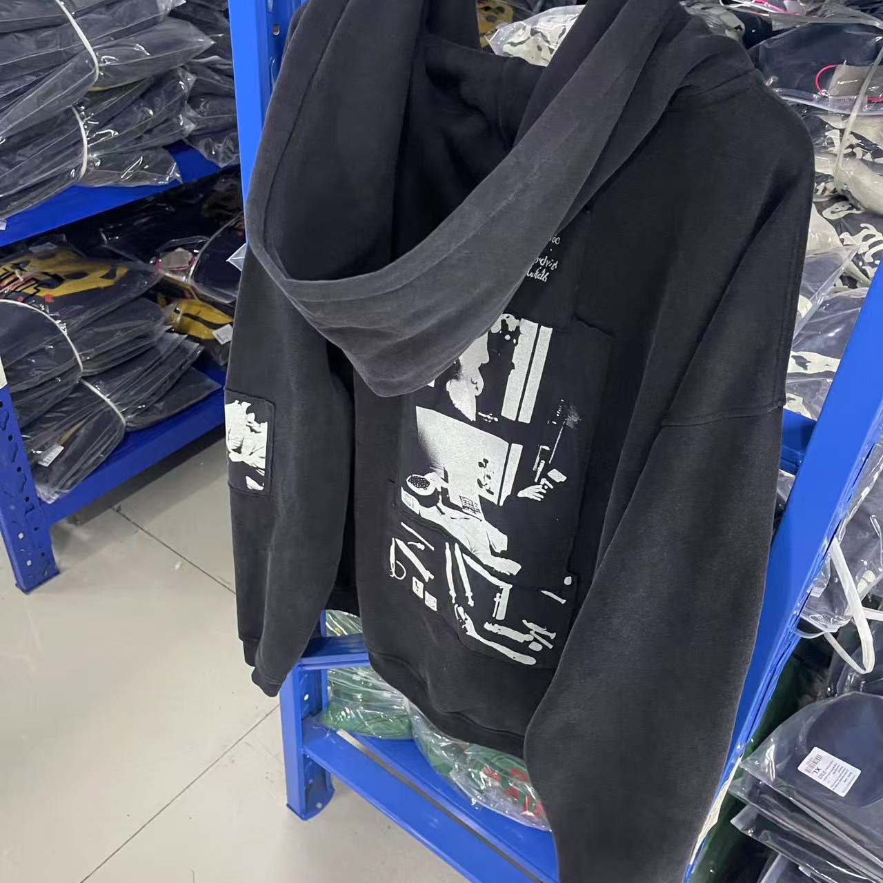 Enfants Riches Déprimés ERD Disarm Assemblage Zip Hoodie - FashionPlug