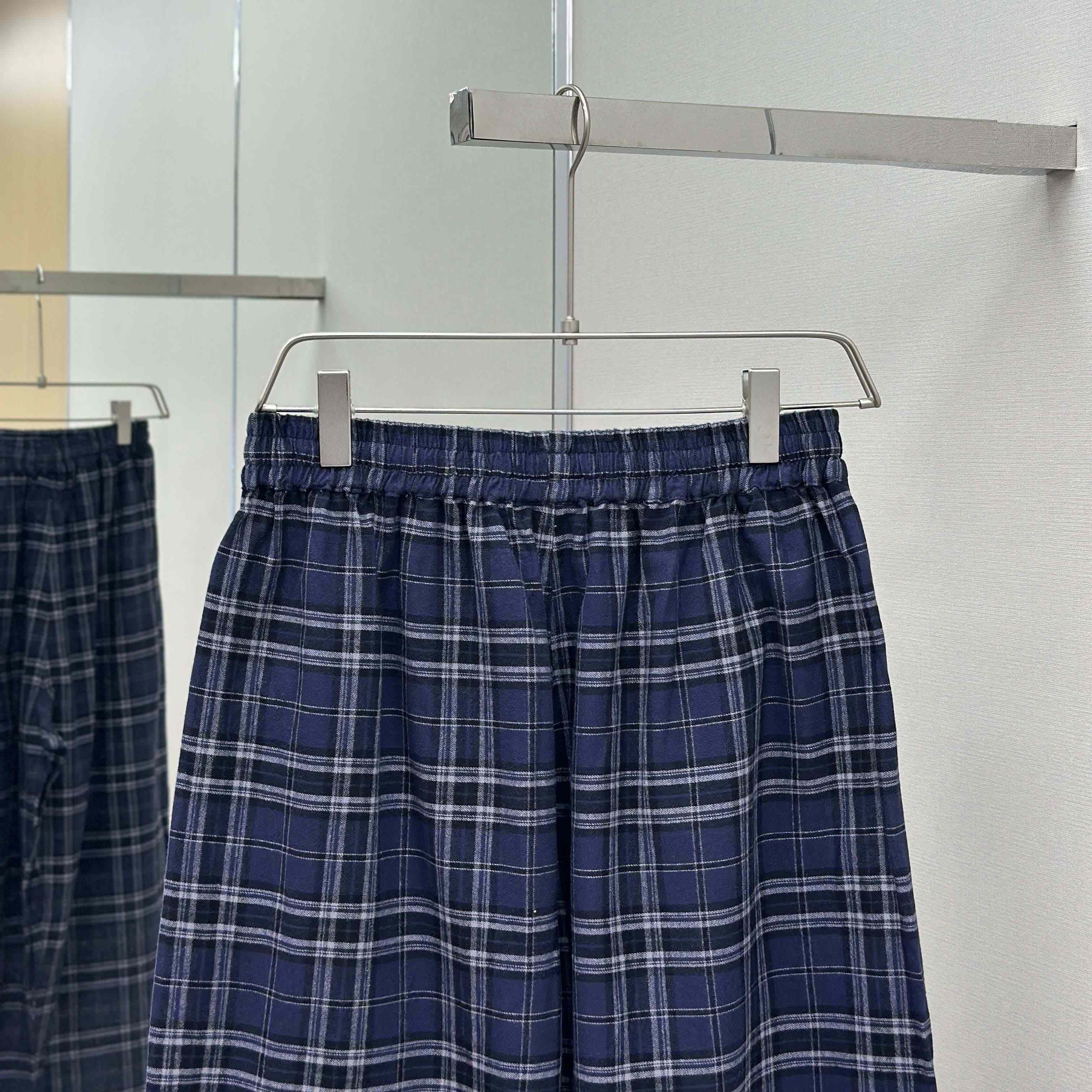 Balenciaga Check Tracksuit Pants - FashionPlug