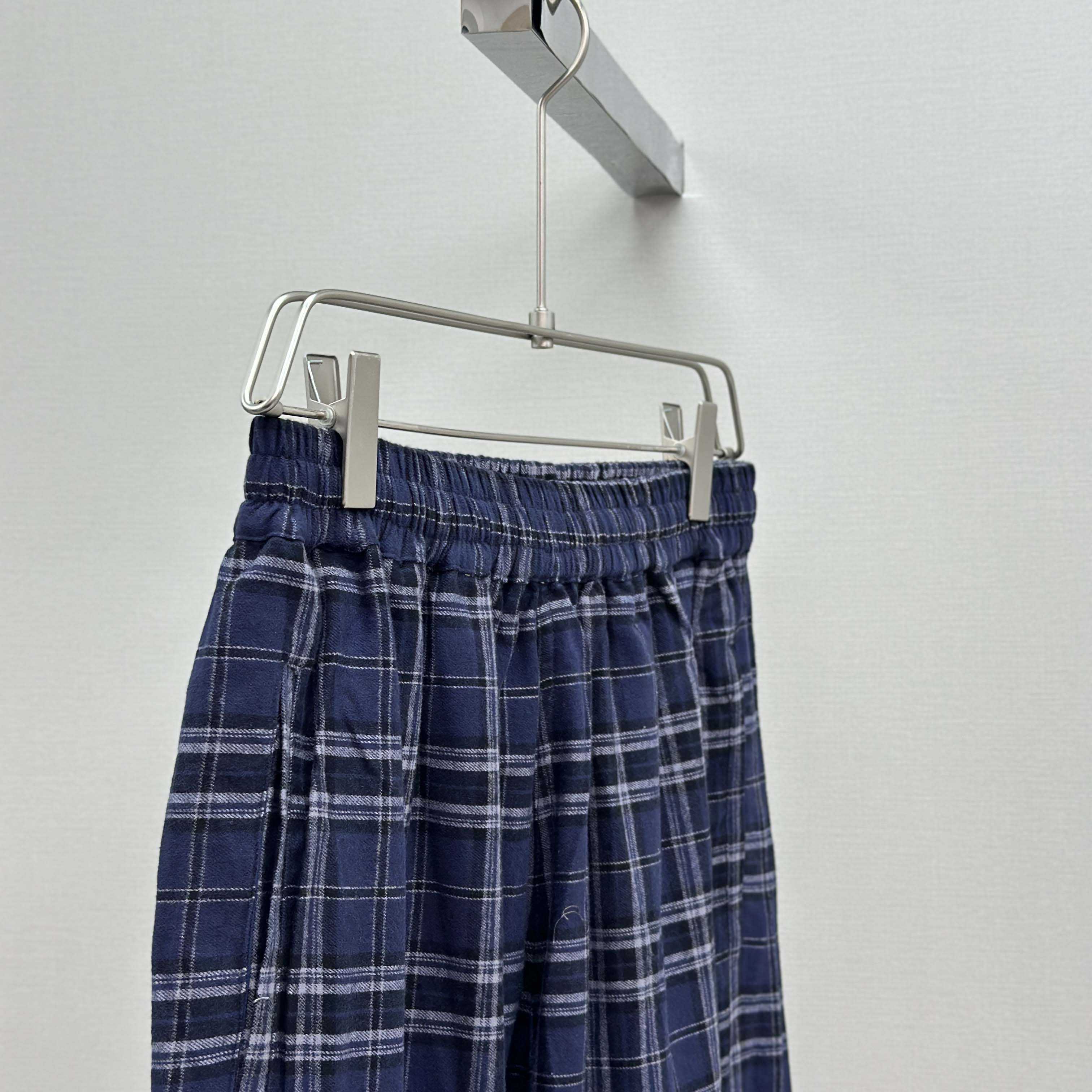 Balenciaga Check Tracksuit Pants - FashionPlug