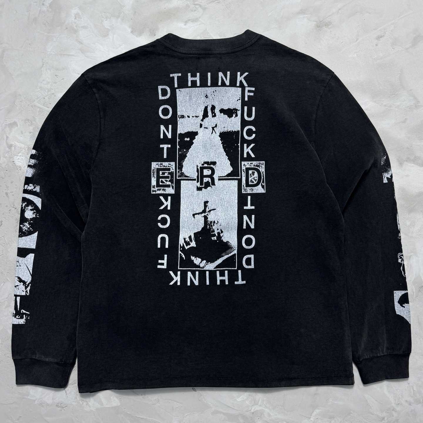 Enfants Riches Déprimés Lips Long Sleeve T-Shirt - FashionPlug