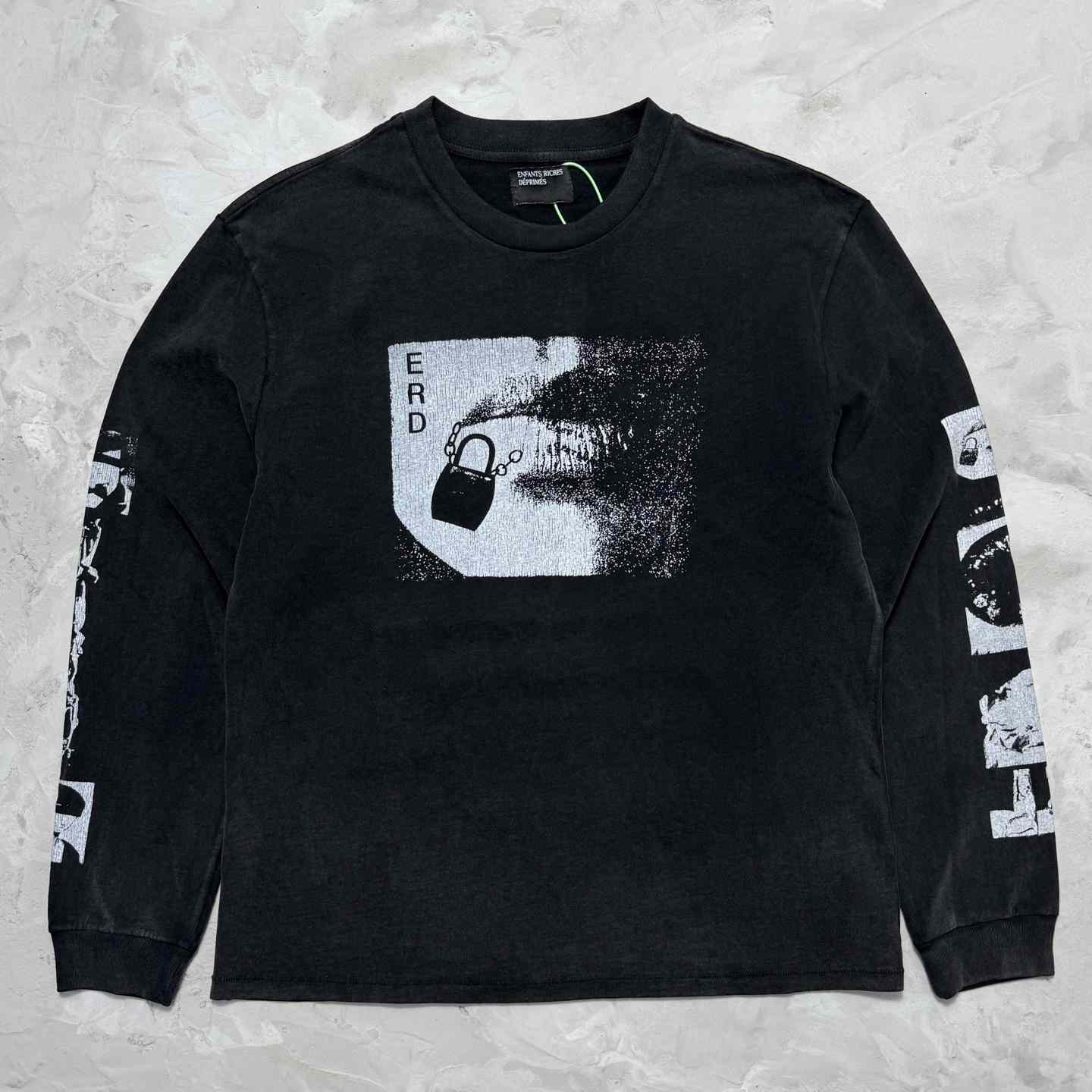 Enfants Riches Déprimés Lips Long Sleeve T-Shirt - FashionPlug