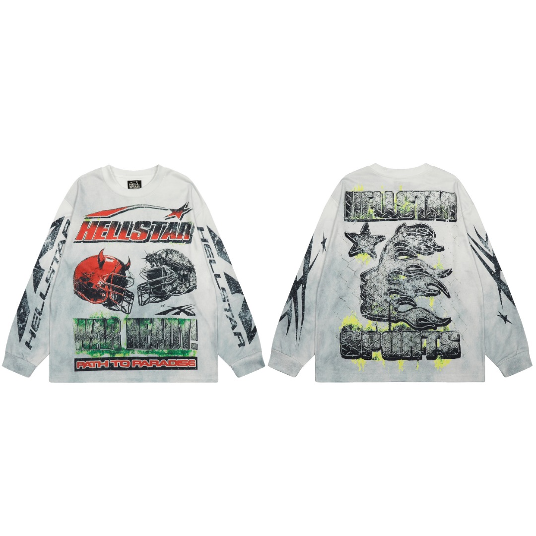 Hellstar War Ready! Longsleeve T-Shirt  - FashionPlug