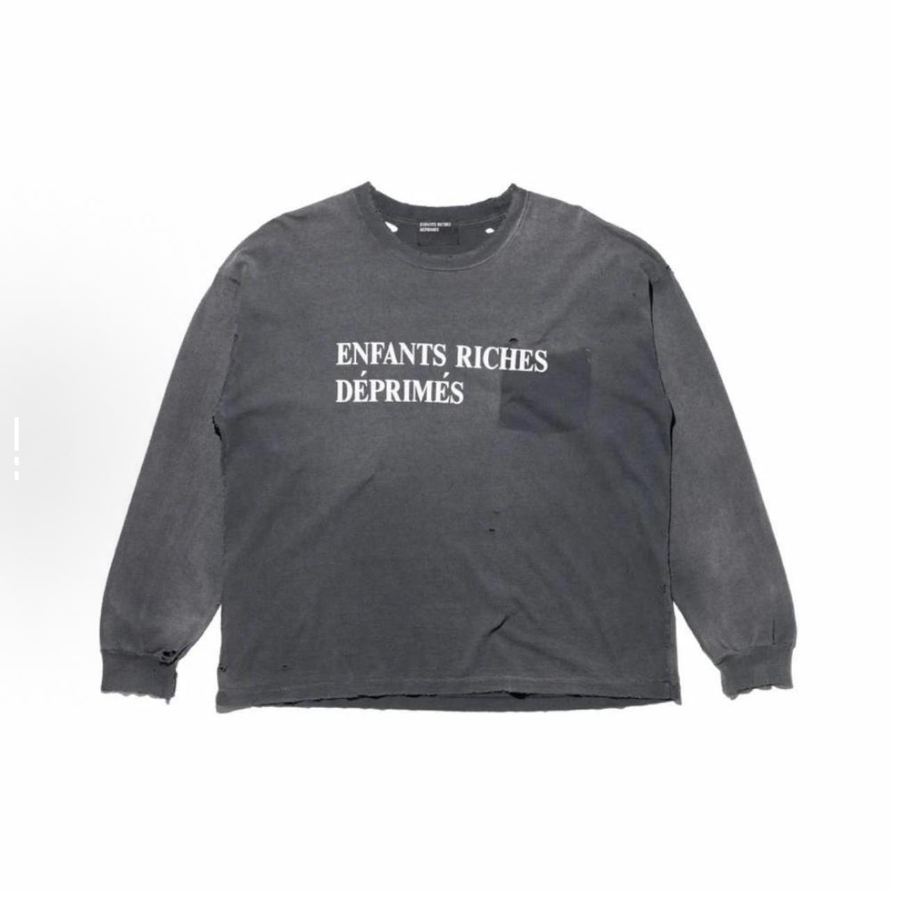 Enfants Riches Déprimés Classic Logo Long-Sleeve T-Shirt - FashionPlug