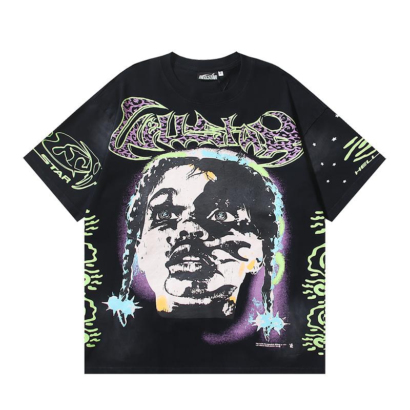 Hellstar Amen T-Shirt 'Black' - FashionPlug