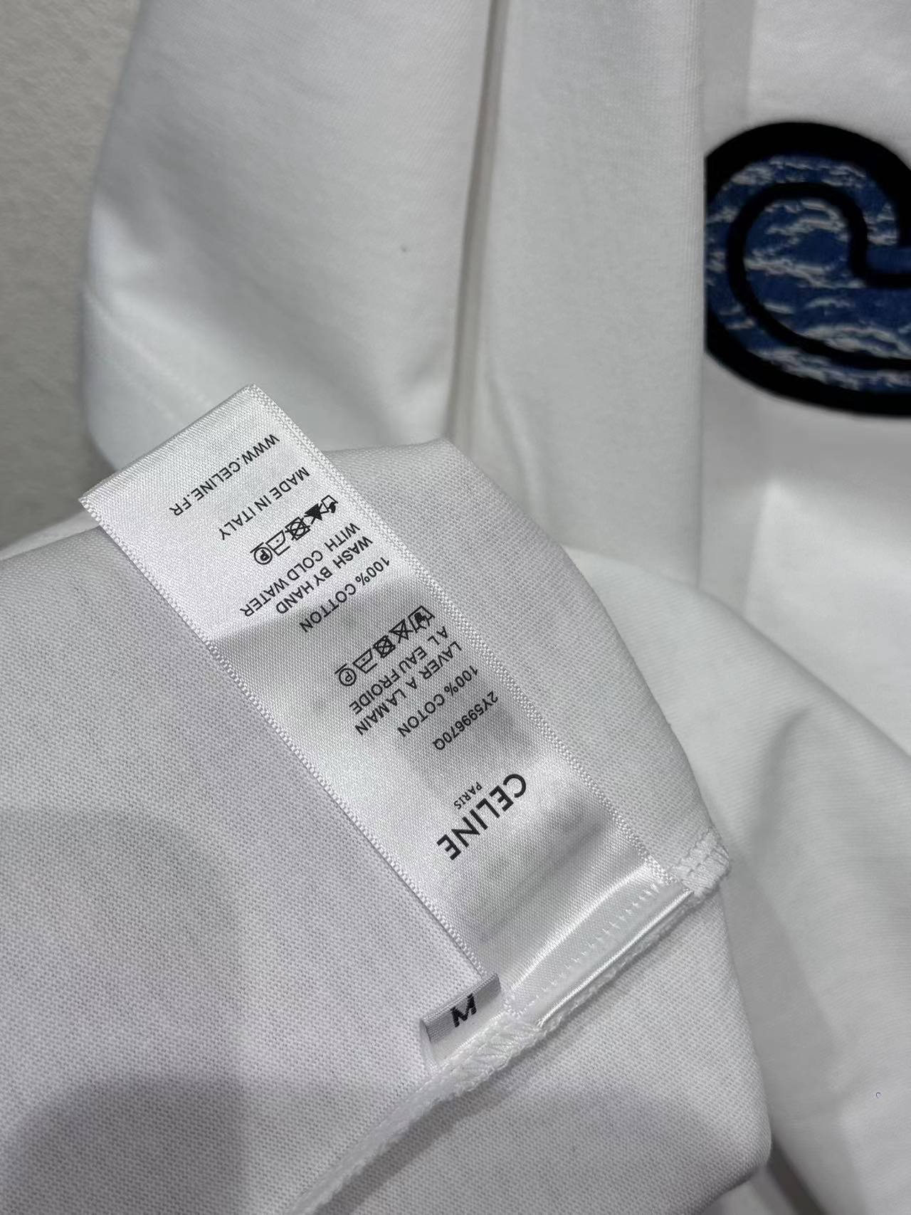 Celine Cotton Tee - FashionPlug