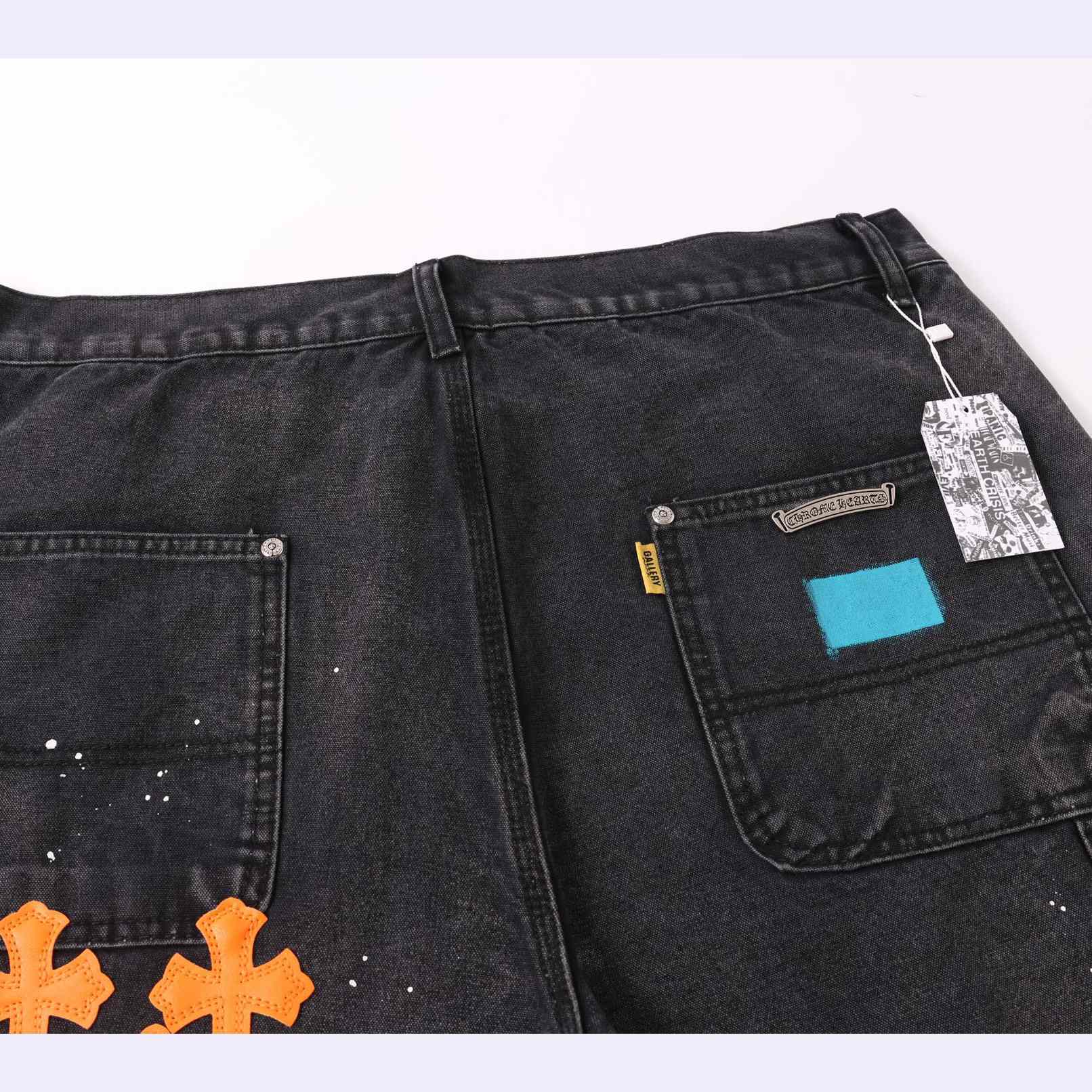 Chrome Hearts Denim Shorts - FashionPlug