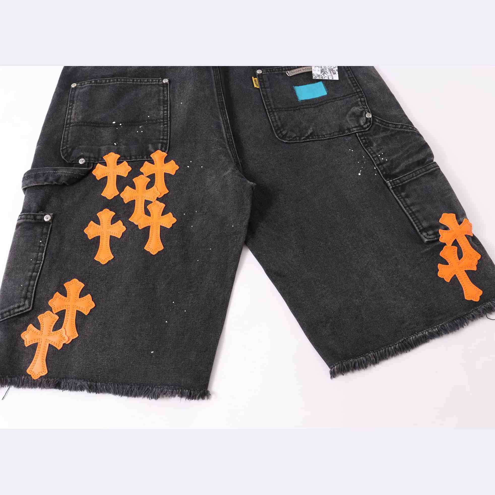 Chrome Hearts Denim Shorts - FashionPlug