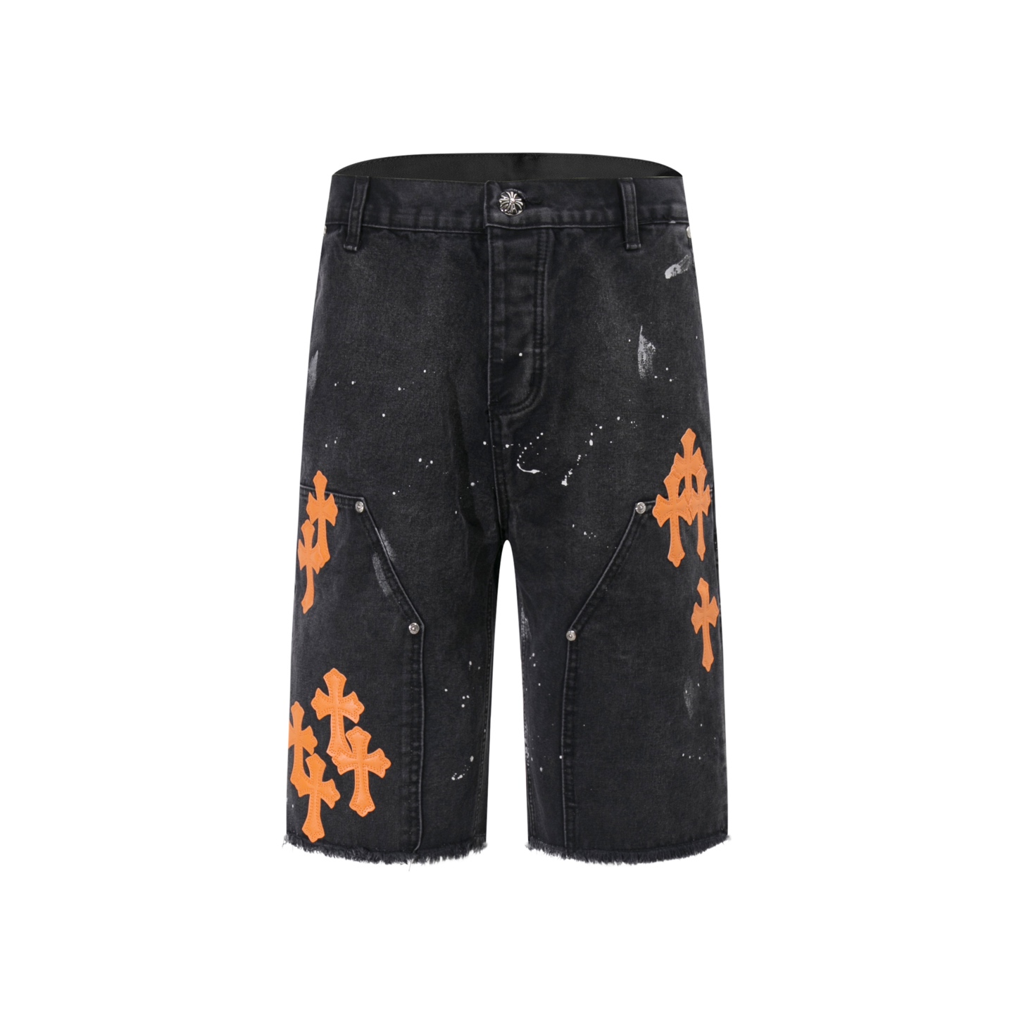 Chrome Hearts Denim Shorts - FashionPlug