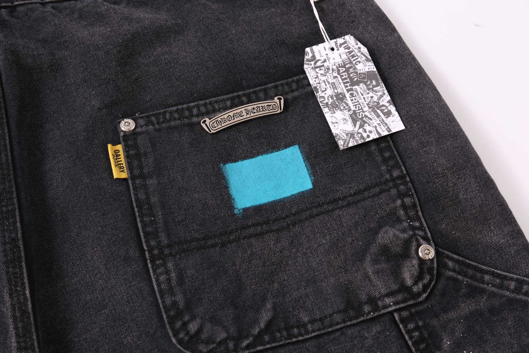 Chrome Hearts Denim Shorts - FashionPlug