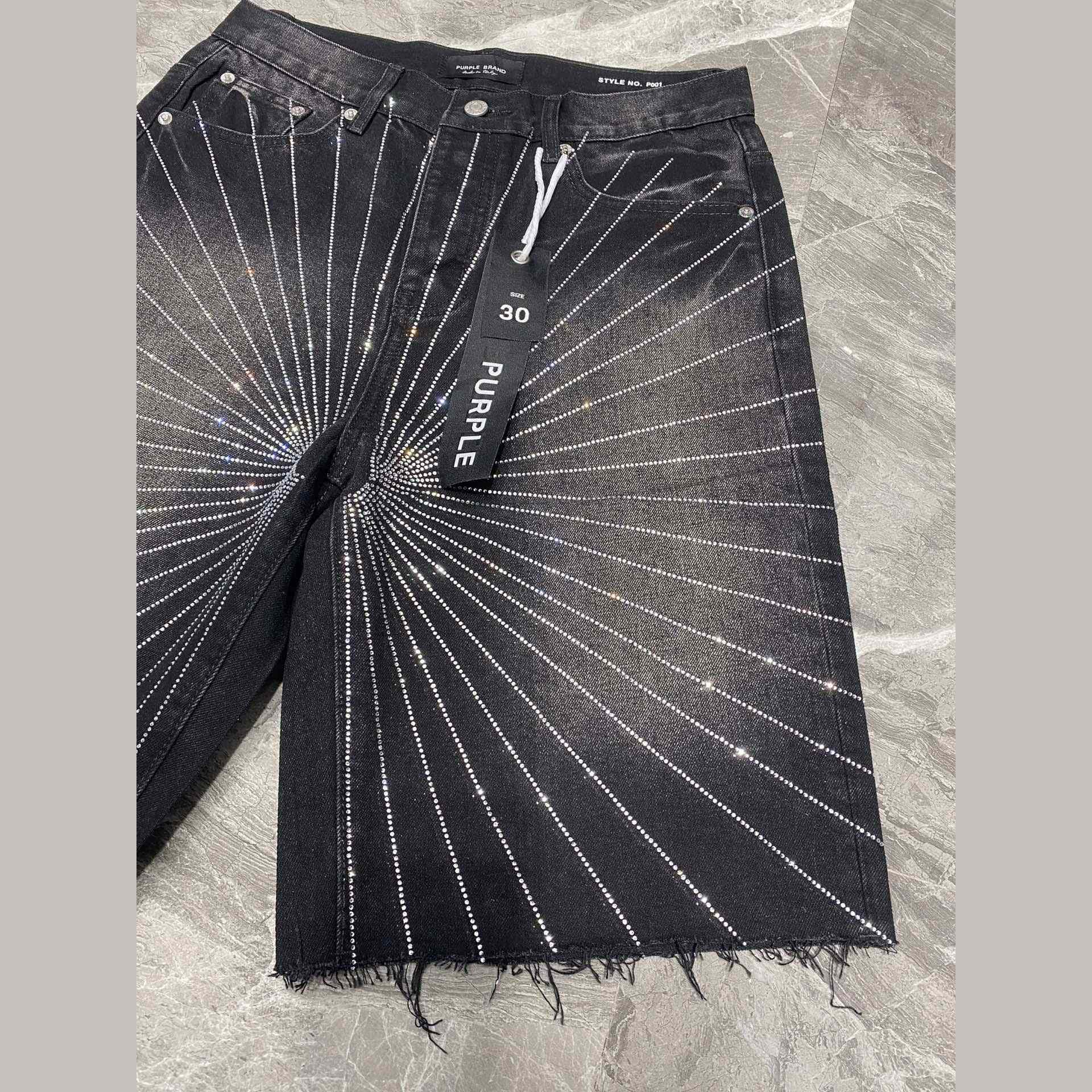 Purple-Brand Shorts   5104 - FashionPlug