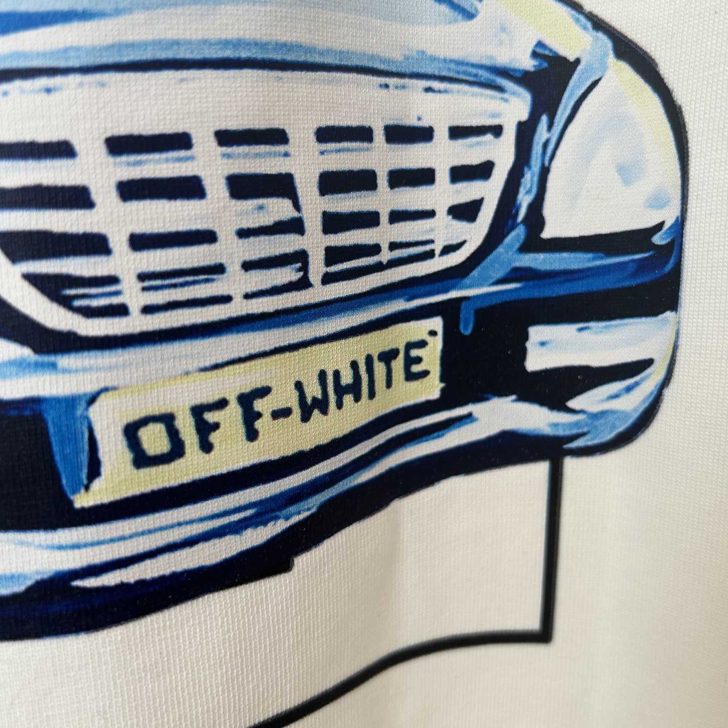 Off-White White Fresco Arrow T-Shirt    - FashionPlug