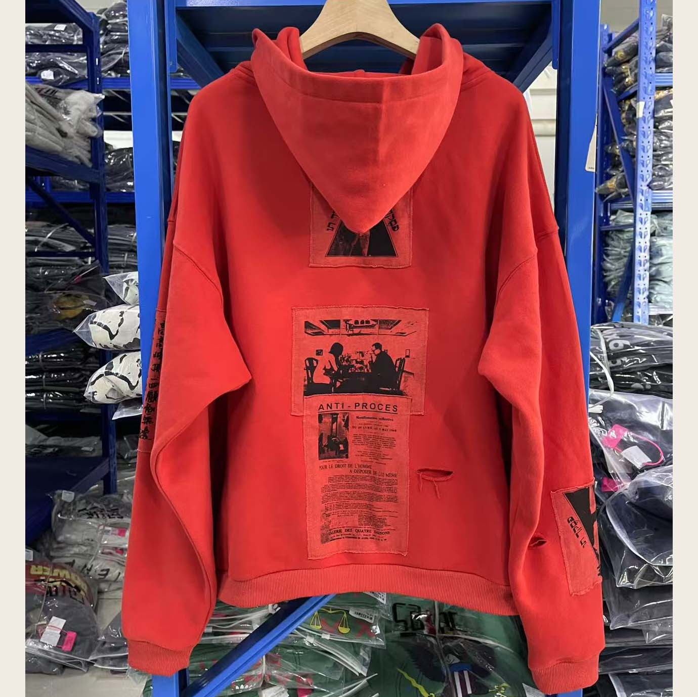 Enfants Riches Déprimes Anti-Process Thermal Lined Hoodie - FashionPlug
