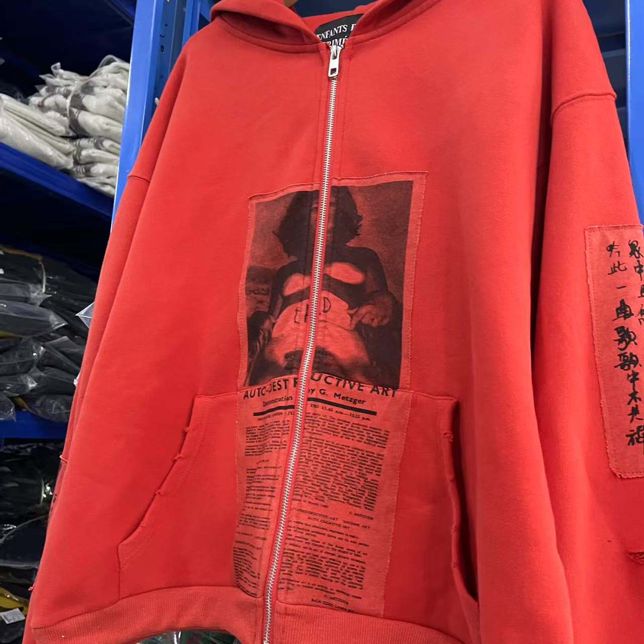 Enfants Riches Déprimes Anti-Process Thermal Lined Hoodie - FashionPlug