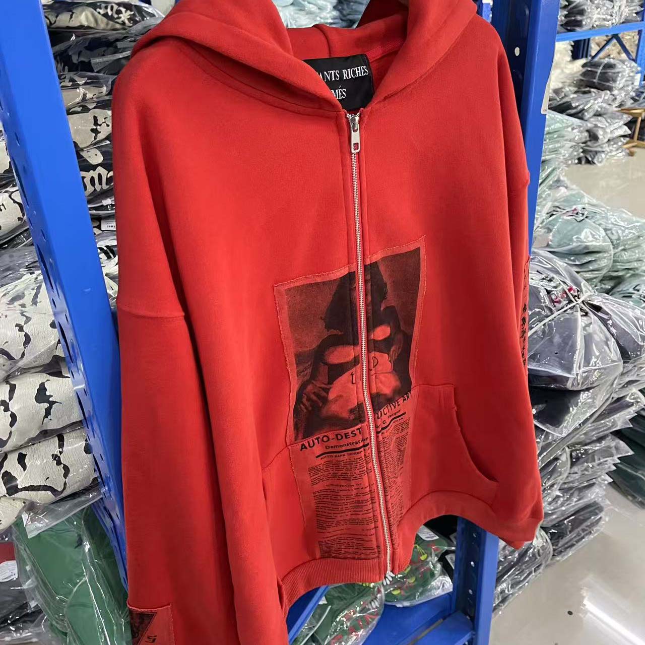 Enfants Riches Déprimes Anti-Process Thermal Lined Hoodie - FashionPlug