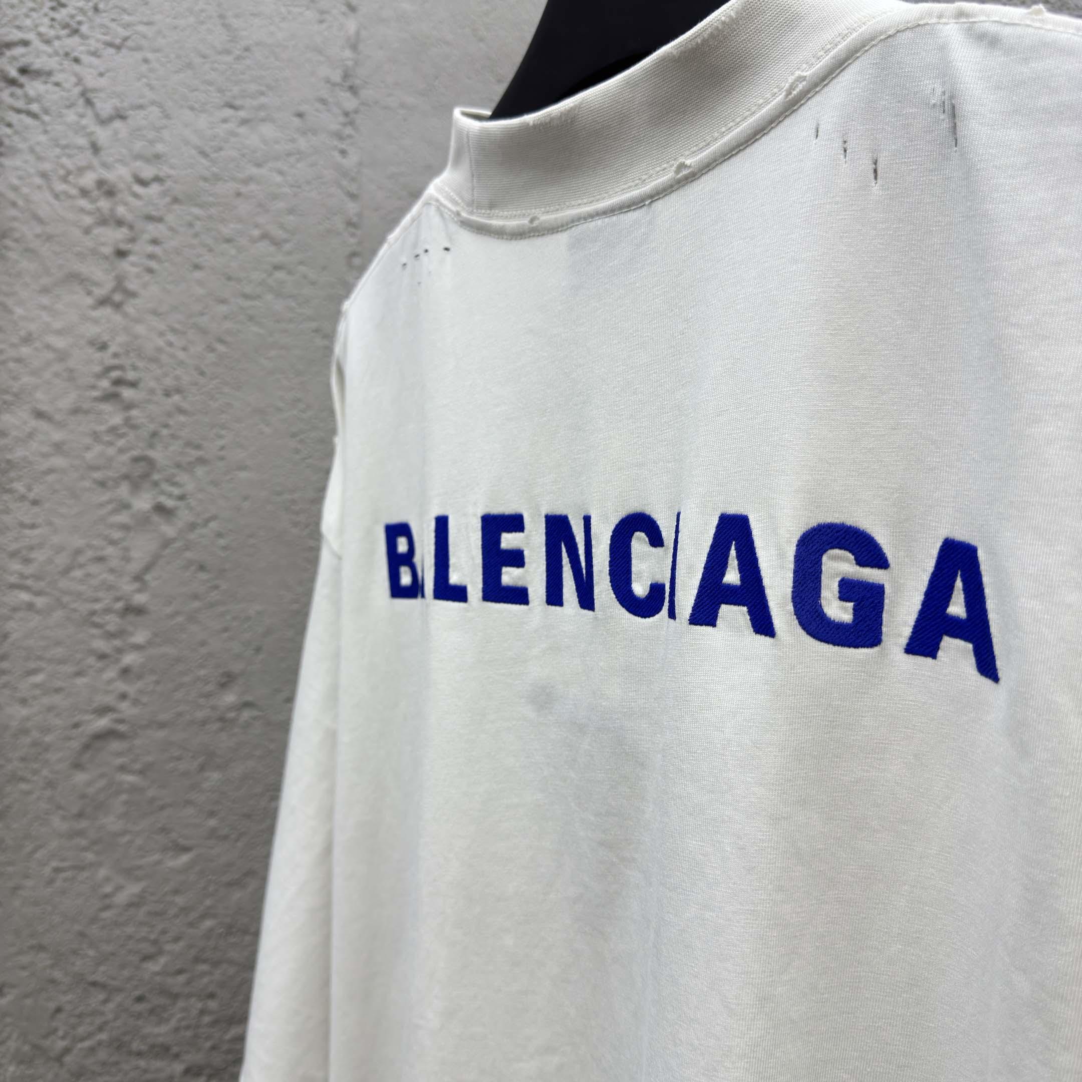 Balenciaga New Balenciaga Back T-Shirt Medium Fit  - FashionPlug
