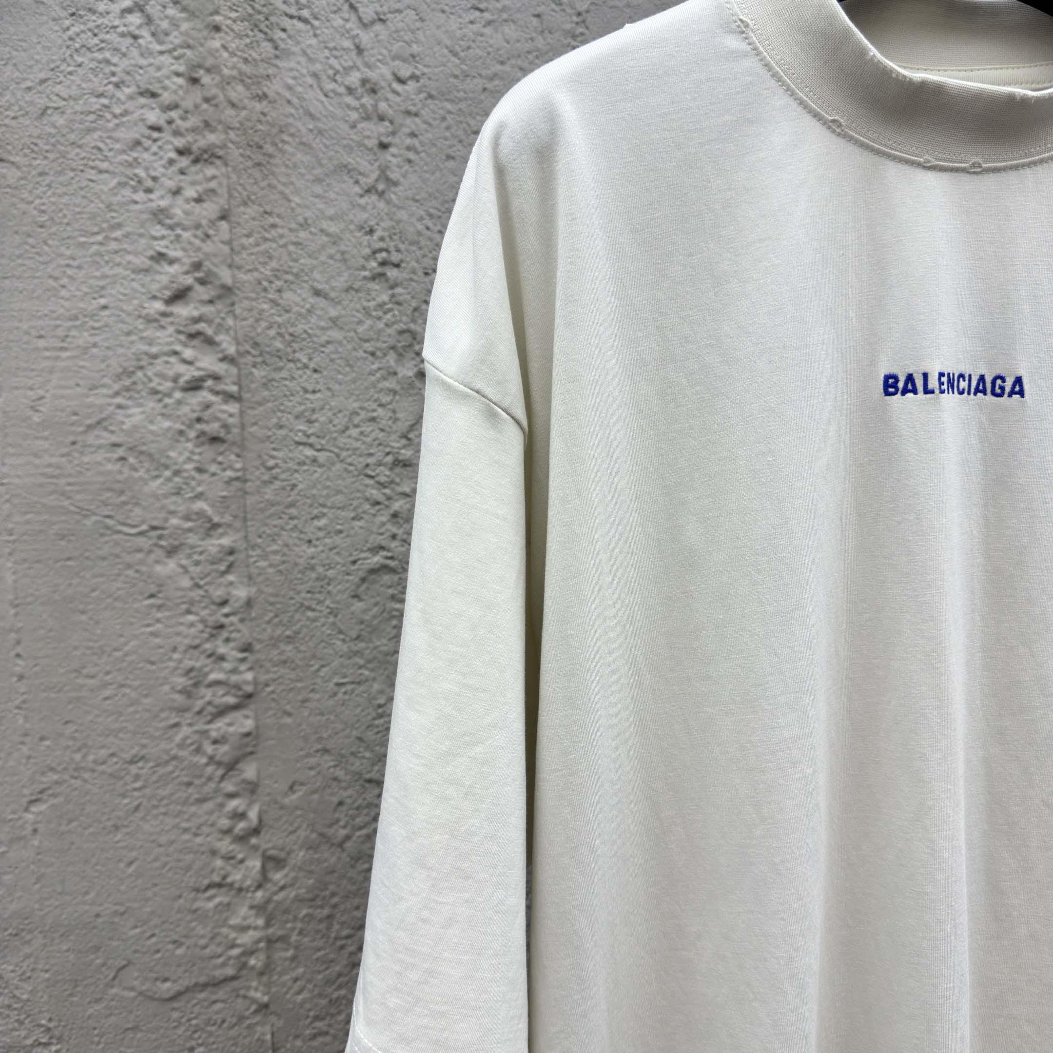 Balenciaga New Balenciaga Back T-Shirt Medium Fit  - FashionPlug