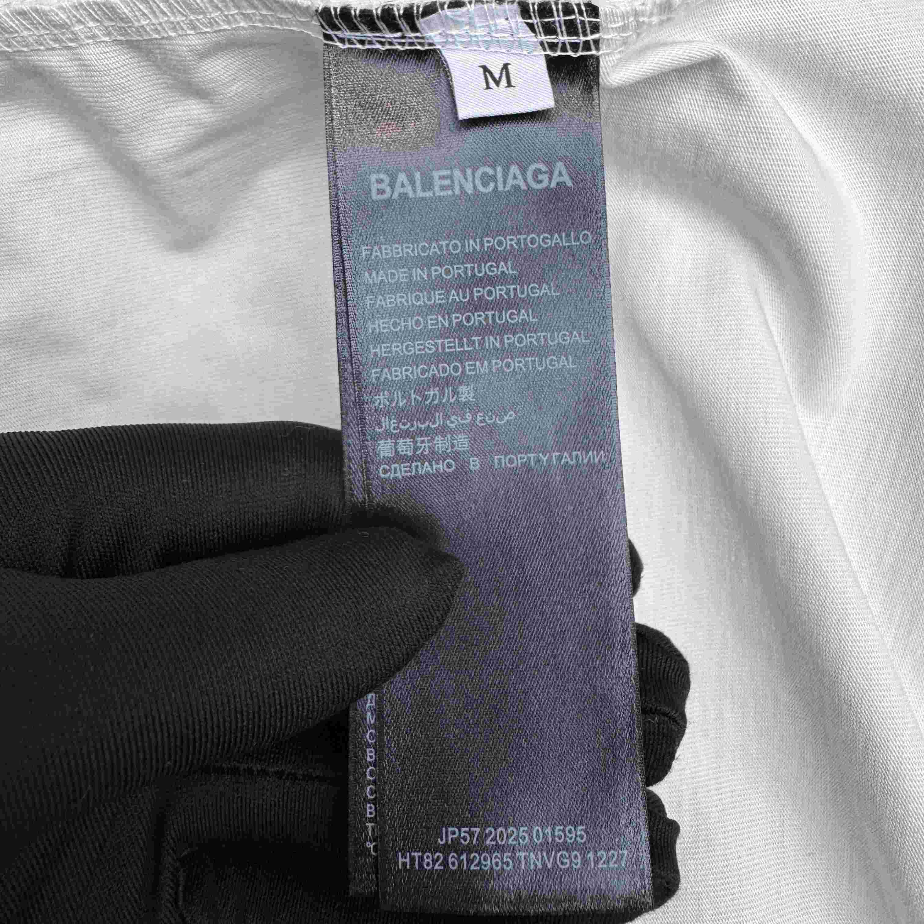 Balenciaga New Balenciaga Back T-Shirt Medium Fit  - FashionPlug