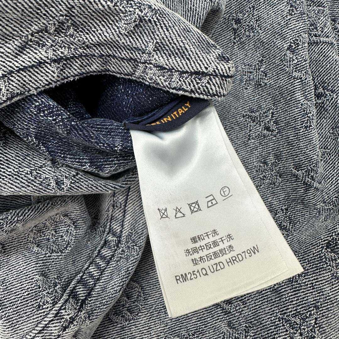 Louis Vuitton Monogram Denim Jacket - FashionPlug
