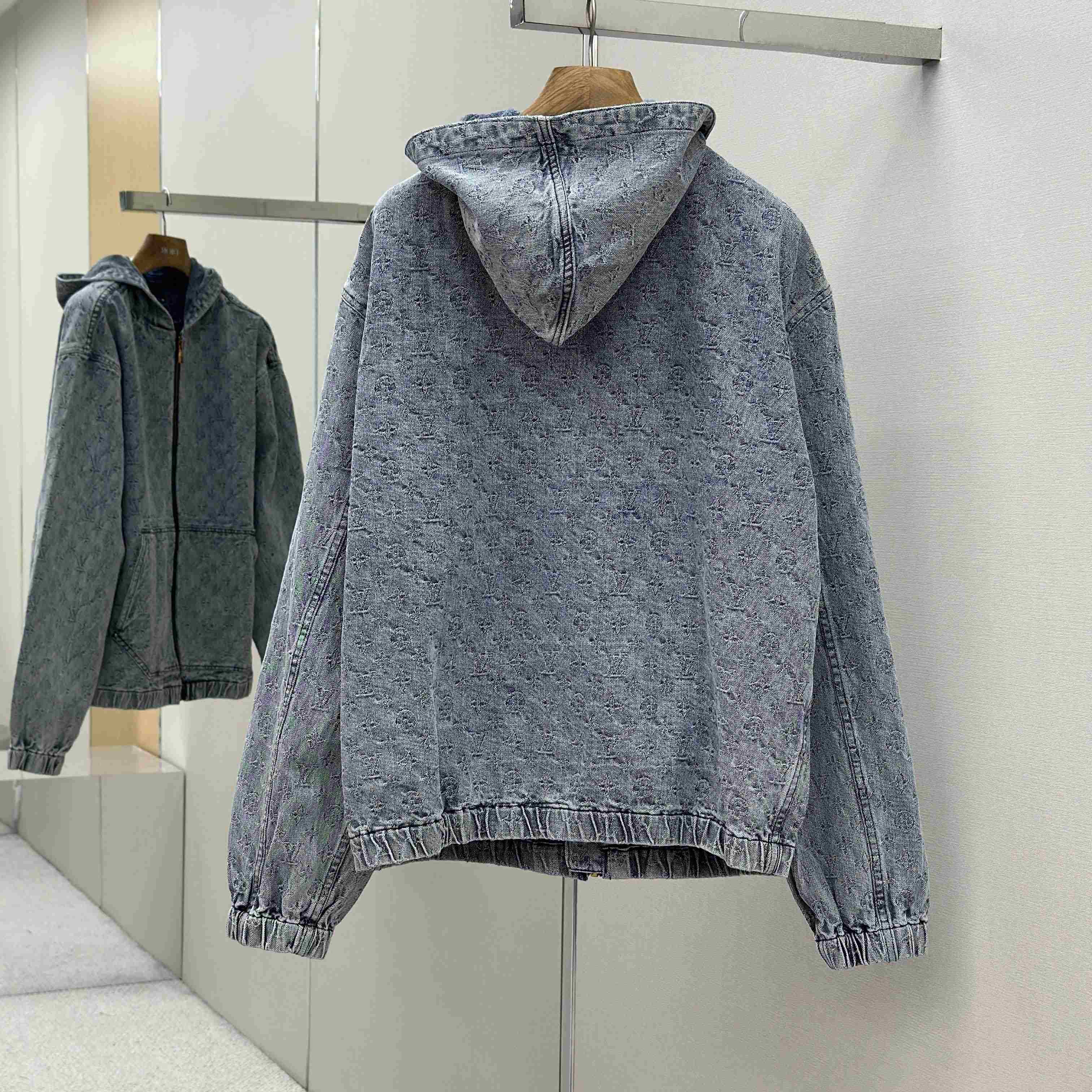 Louis Vuitton Monogram Denim Jacket - FashionPlug