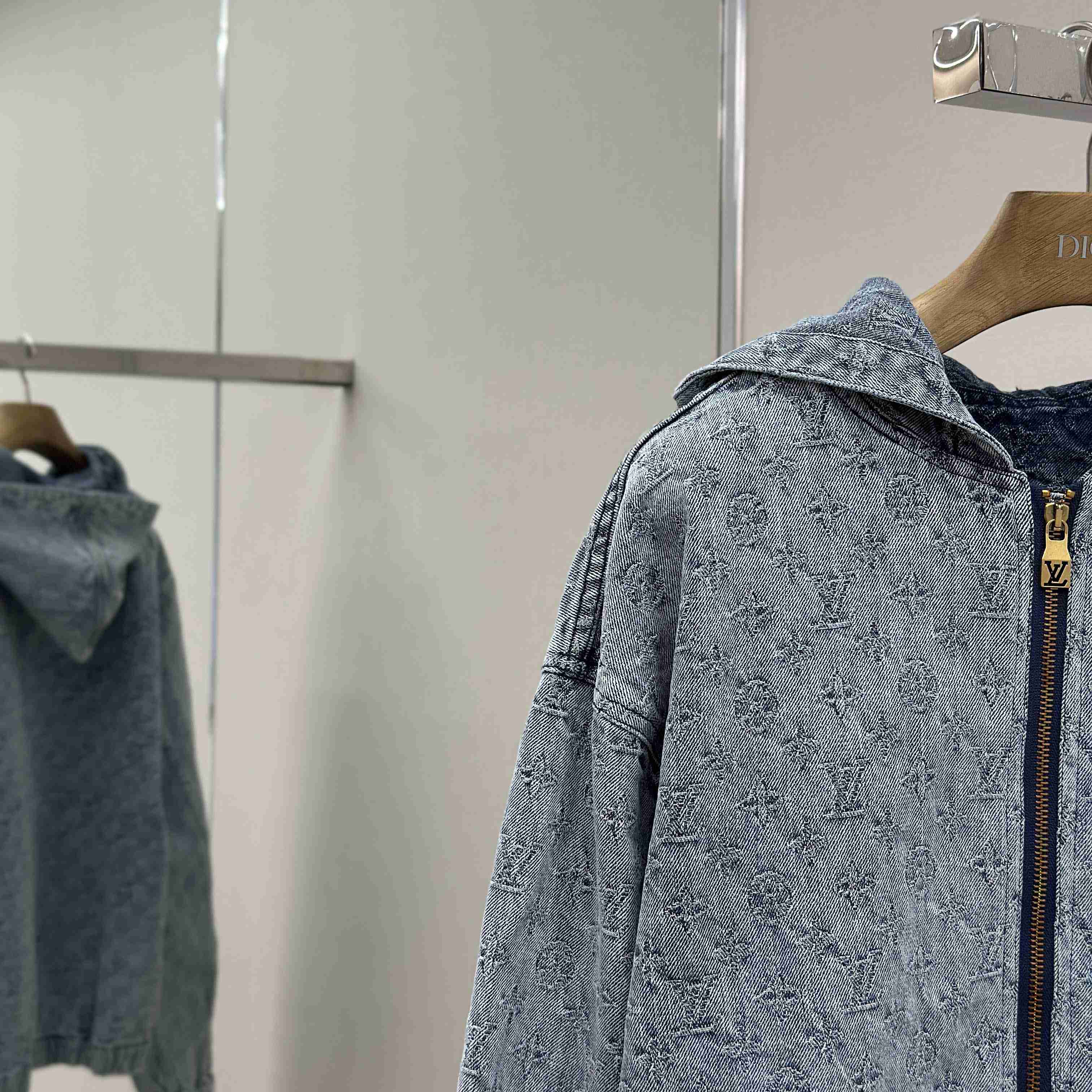 Louis Vuitton Monogram Denim Jacket - FashionPlug