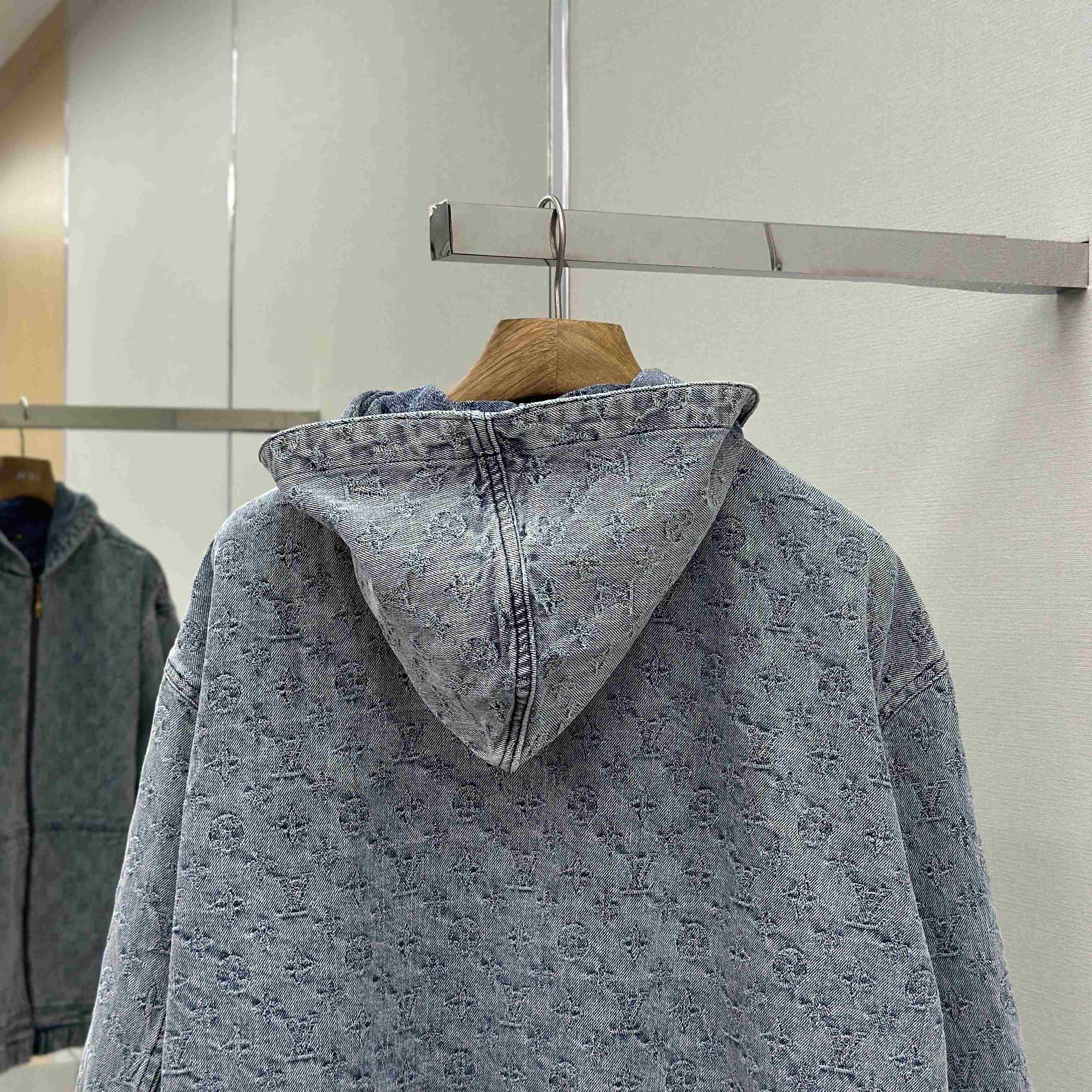 Louis Vuitton Monogram Denim Jacket - FashionPlug