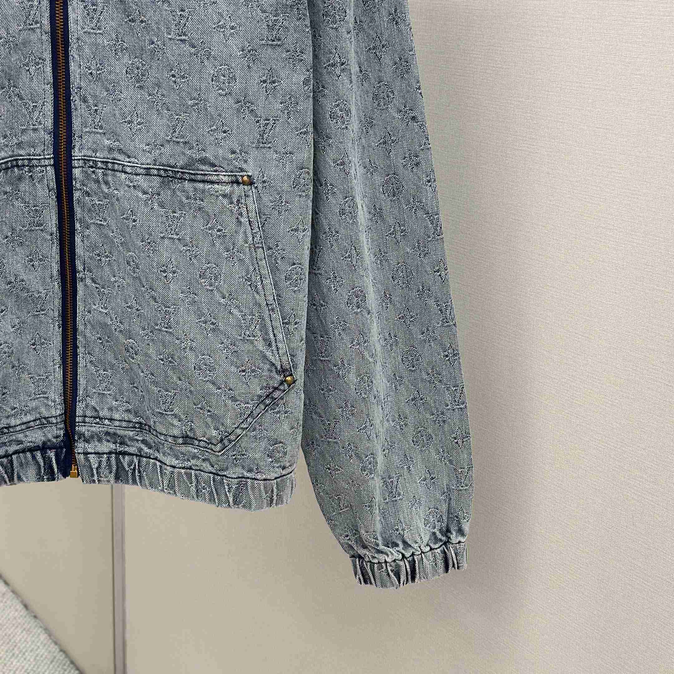 Louis Vuitton Monogram Denim Jacket - FashionPlug
