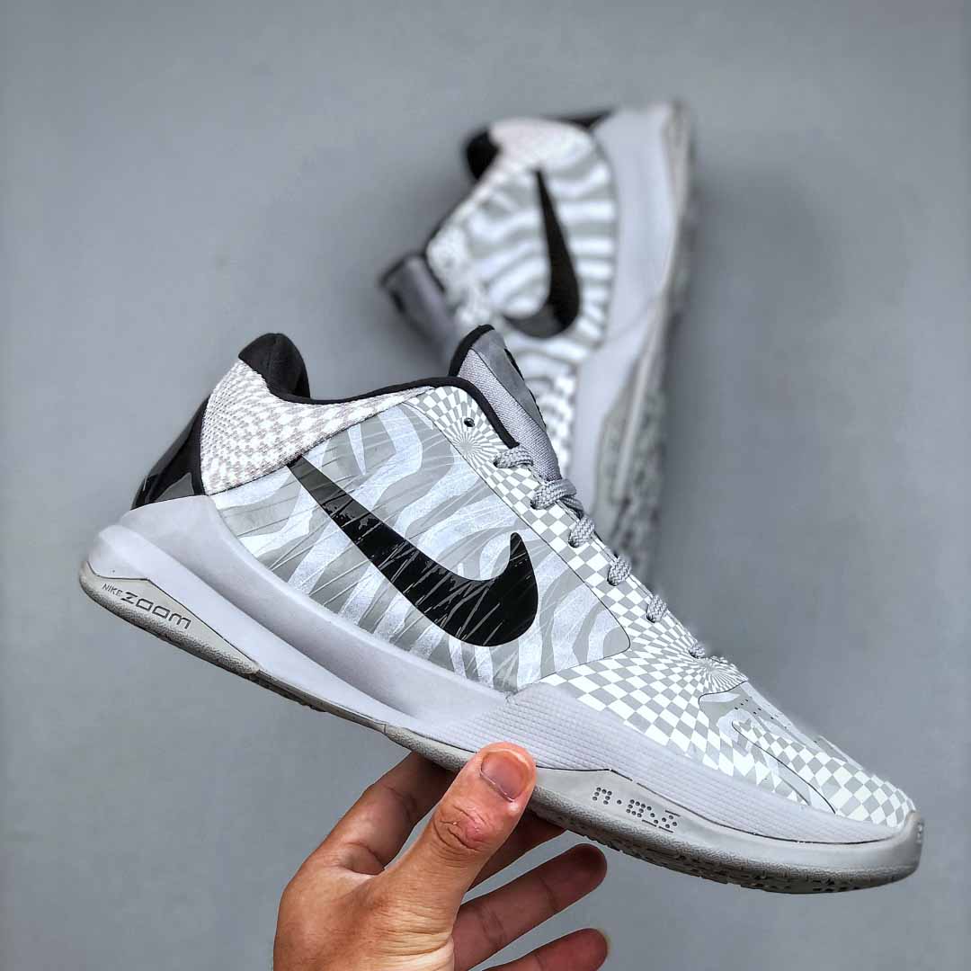 Nike Zoom Kobe 5 Protro Zebra   CD4991-003 - FashionPlug