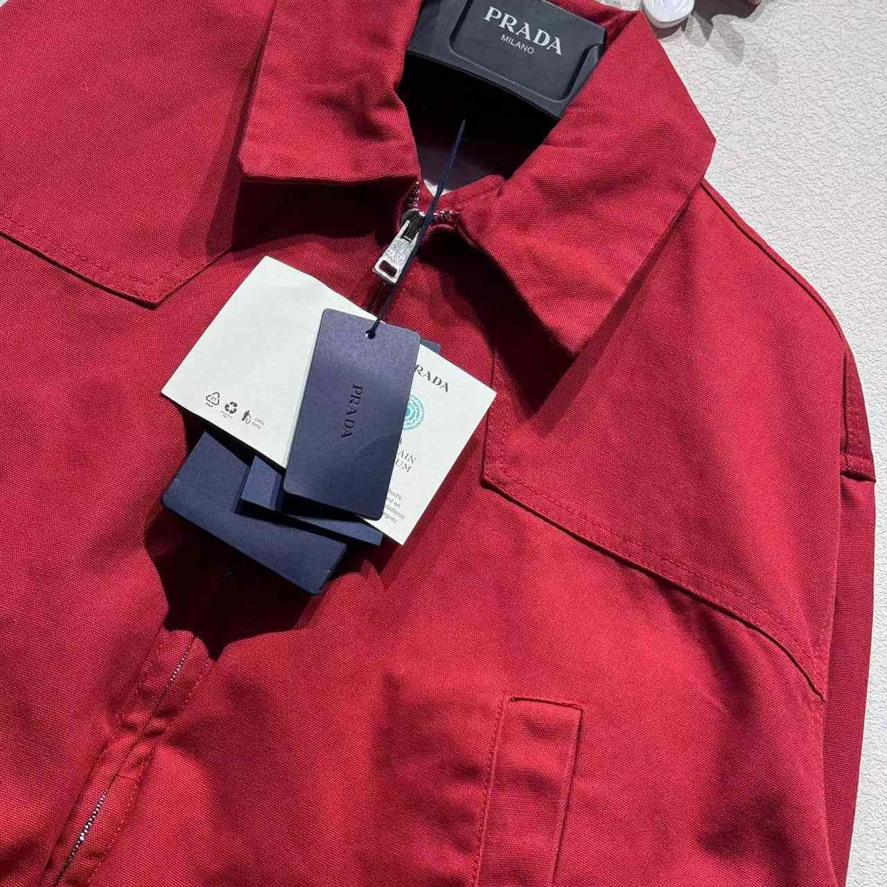 Prada Canvas Jacket - FashionPlug