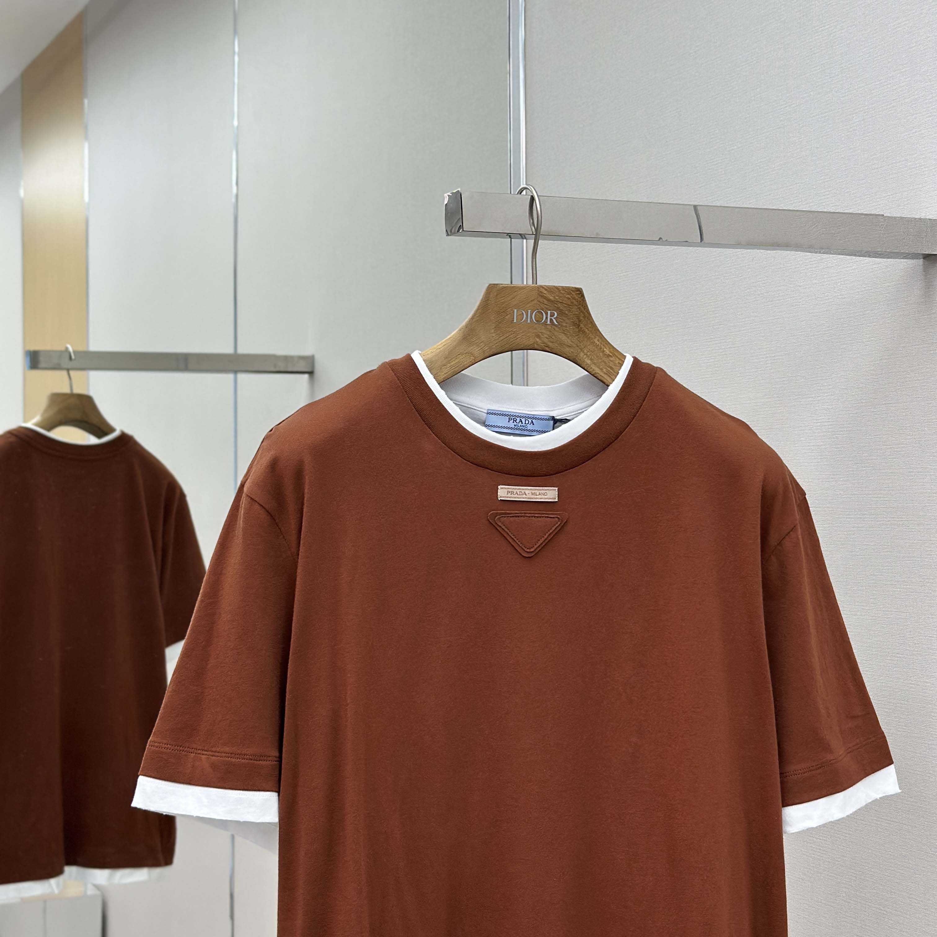Prada Cotton jersey T-shirt - FashionPlug