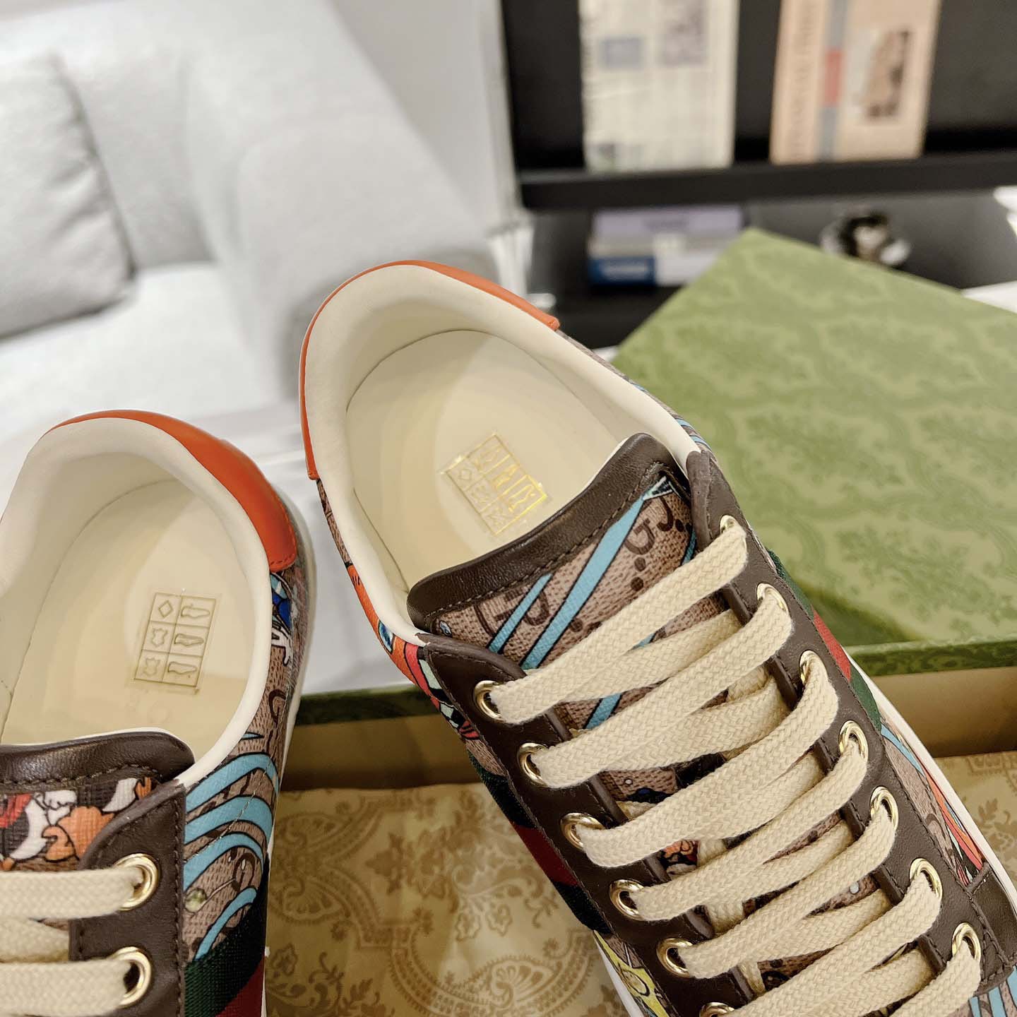 Disney x Gucci Ace 'Huey, Dewey and Louie' - FashionPlug