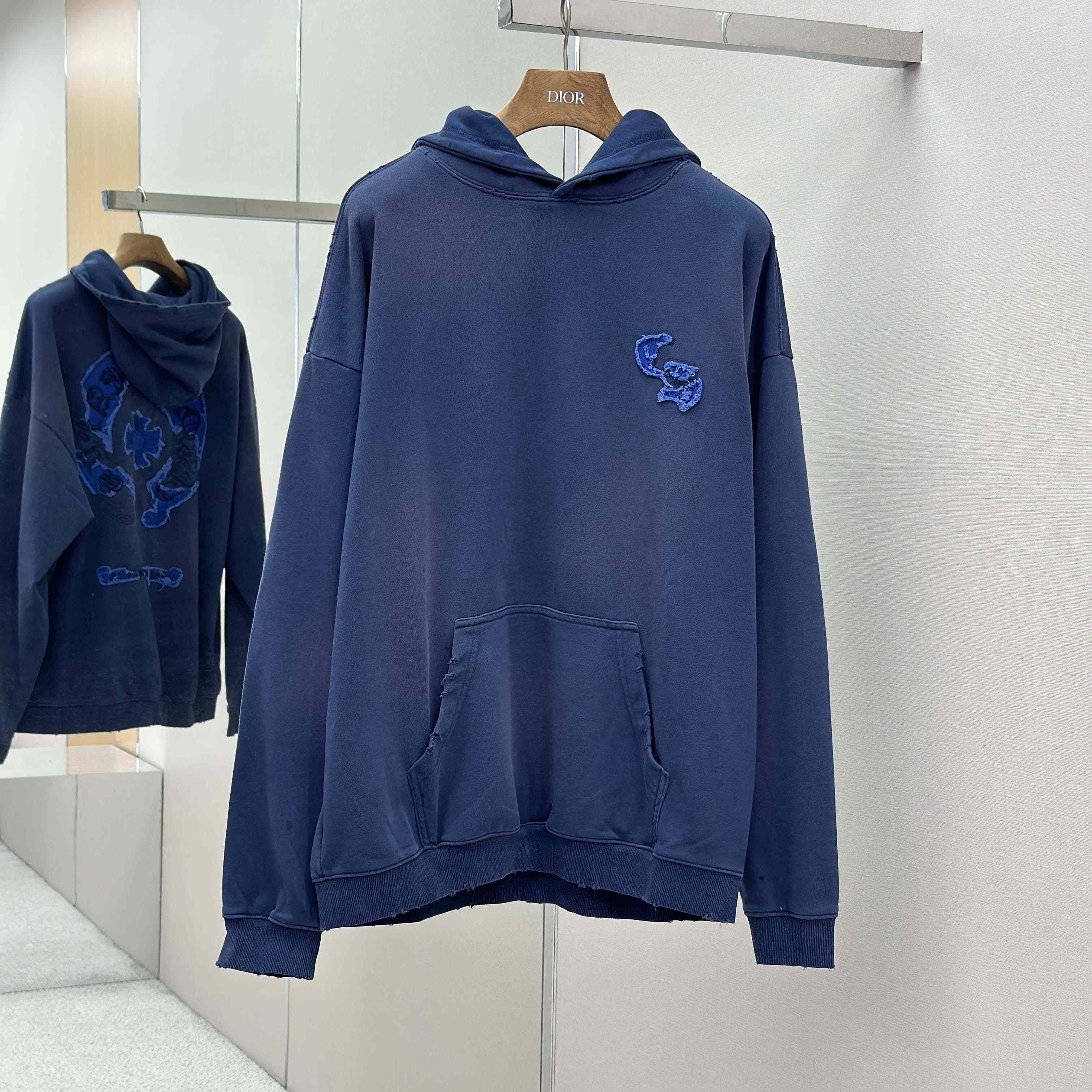 Chrome Hearts Cotton Hoodie - FashionPlug