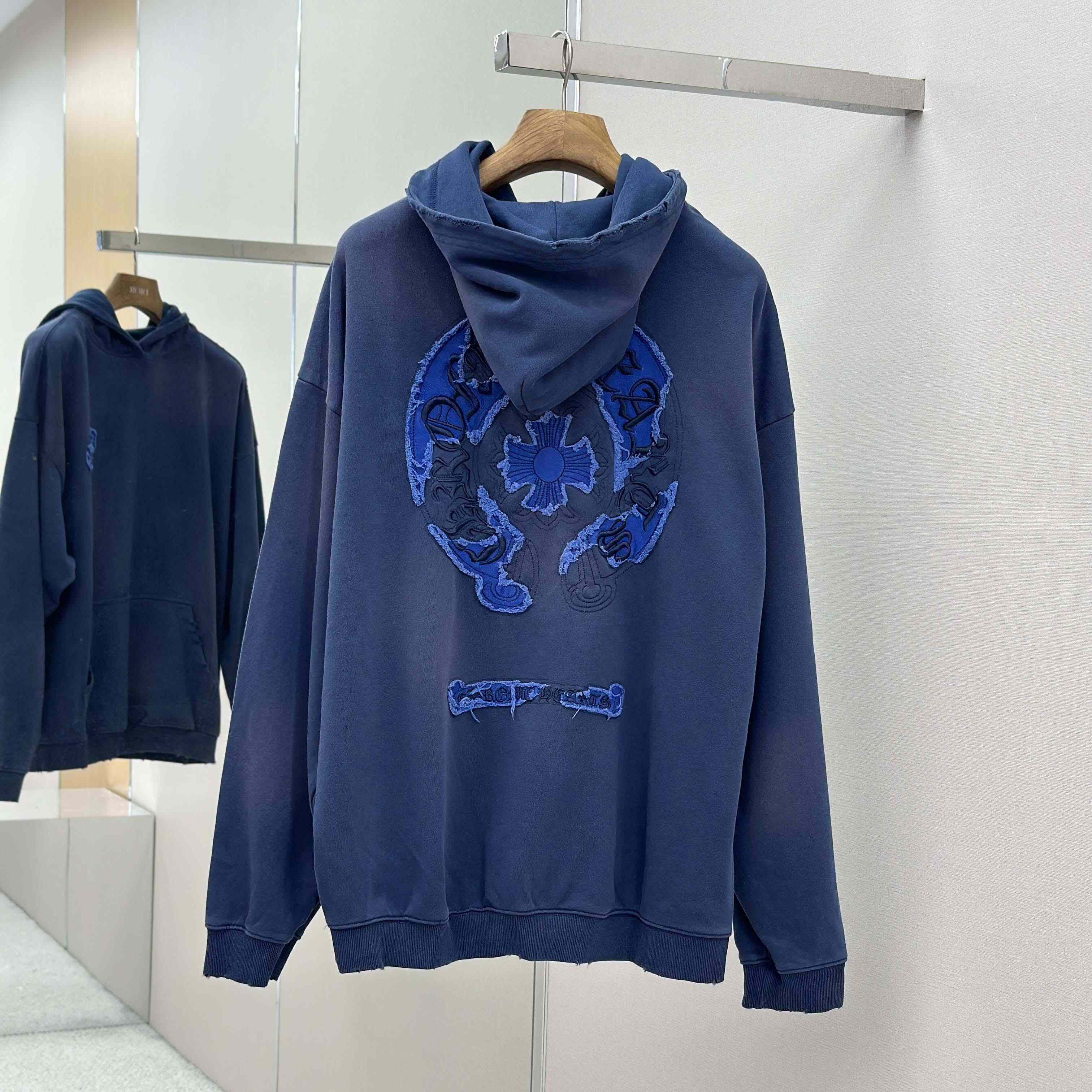 Chrome Hearts Cotton Hoodie - FashionPlug
