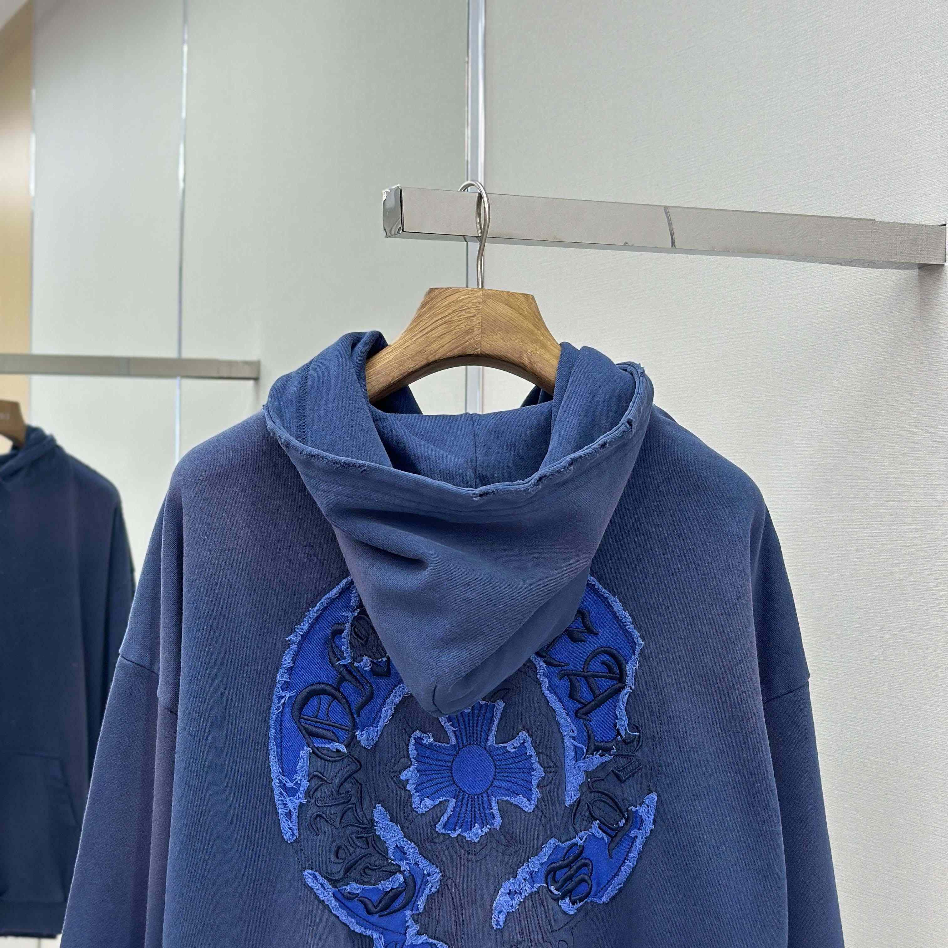 Chrome Hearts Cotton Hoodie - FashionPlug