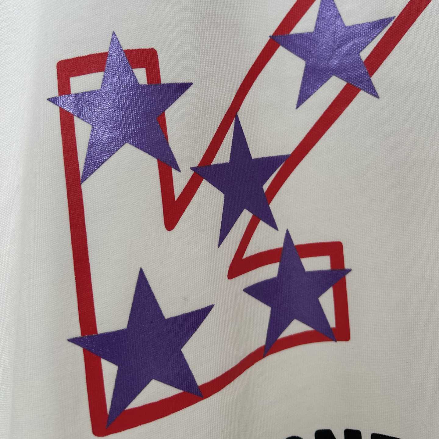 Off-White White Starry Arrow T-Shirt - FashionPlug