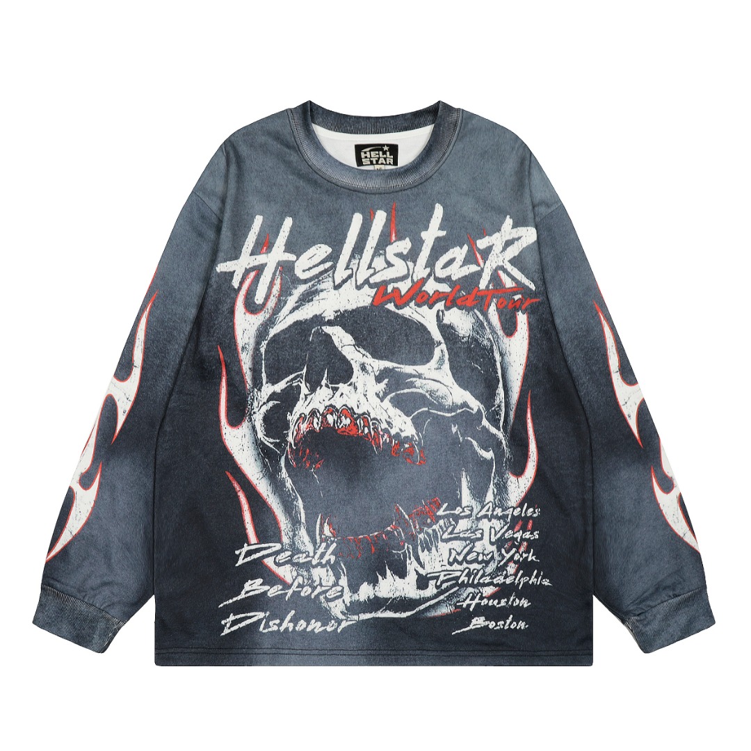 Hellstar Longsleeve Tee - FashionPlug