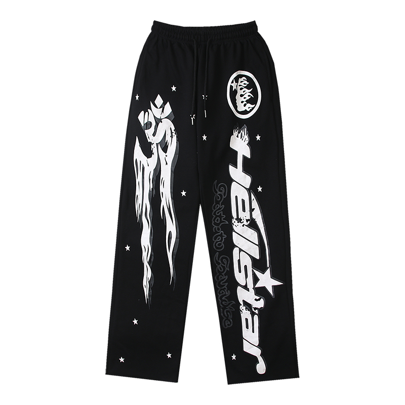 Hellstar Cotton Sweatpants  - FashionPlug