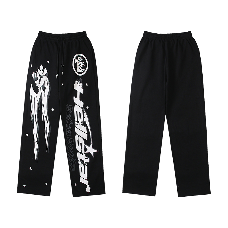 Hellstar Cotton Sweatpants  - FashionPlug