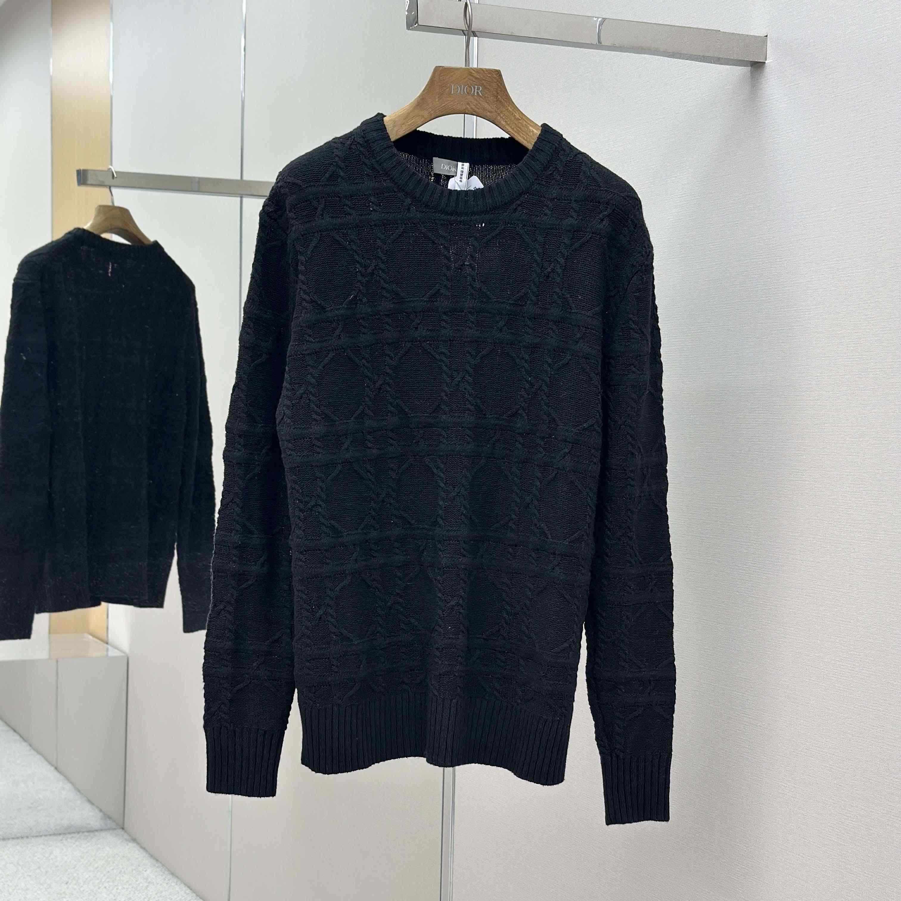 Dior Icons Cannage Sweater  - FashionPlug