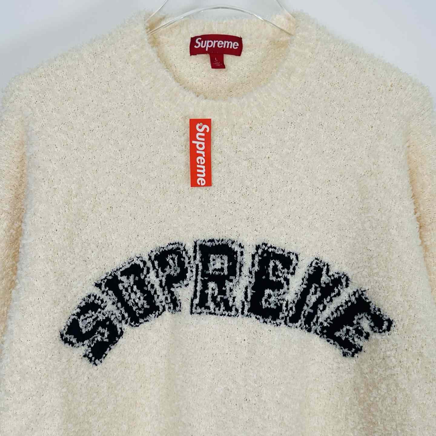 Supreme Textured Arc Sweater - FashionPlug