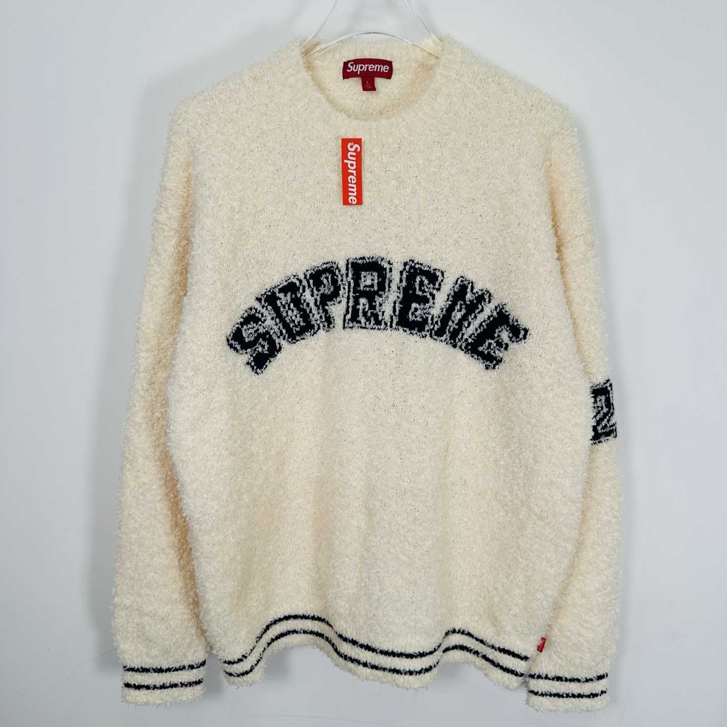 Supreme Textured Arc Sweater - FashionPlug