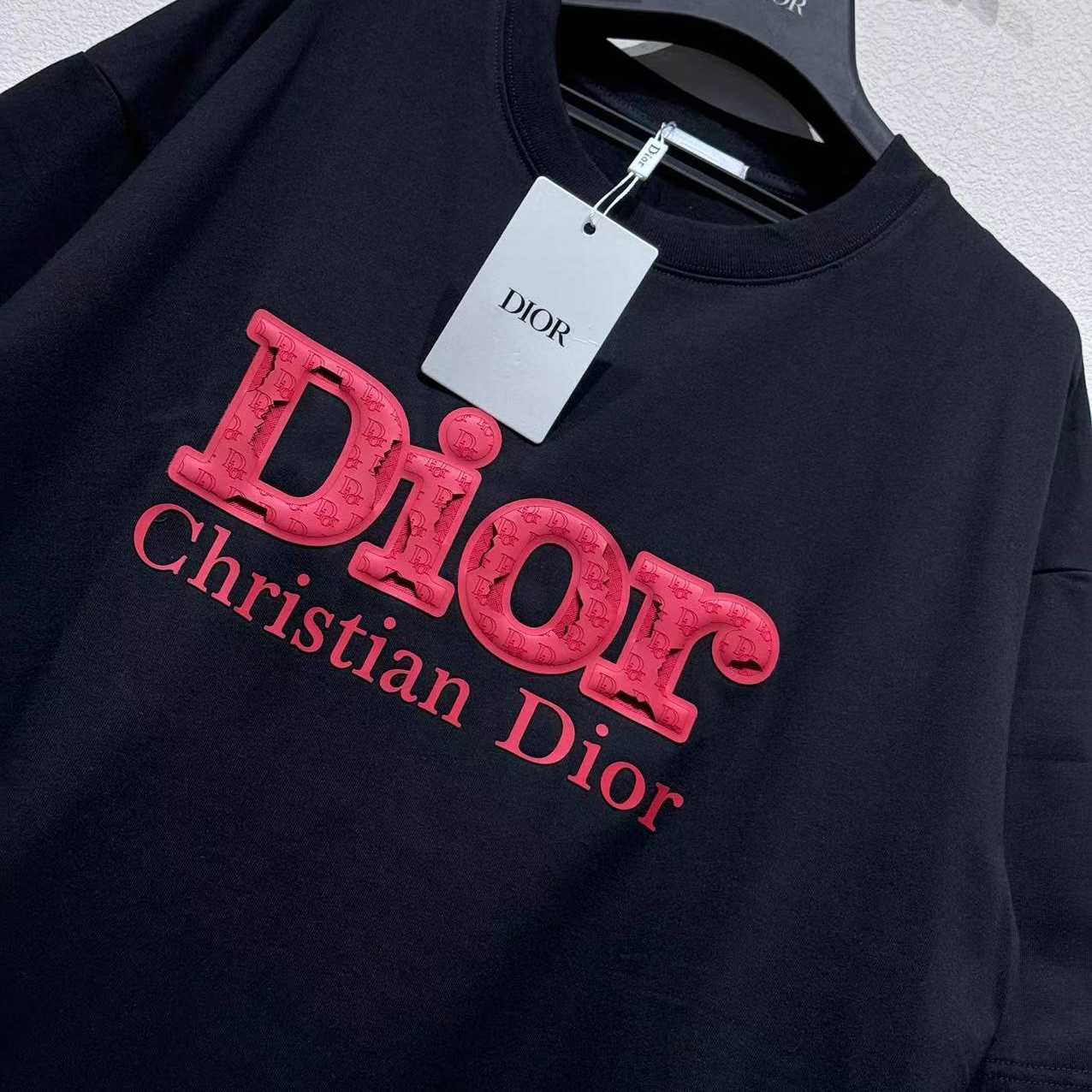 Christian Dior T-Shirt, Relaxed Fit  - FashionPlug