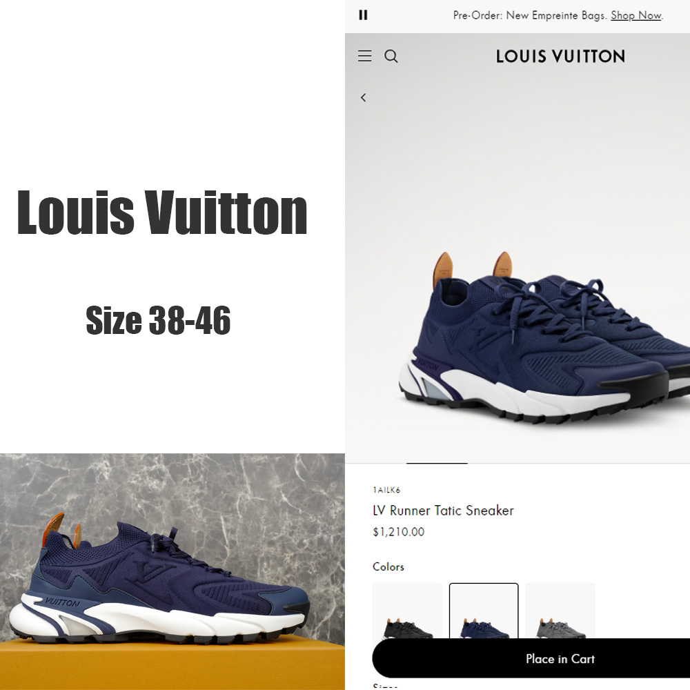 Louis Vuitton LV Runner Tatic Sneaker   1AILK6 - FashionPlug