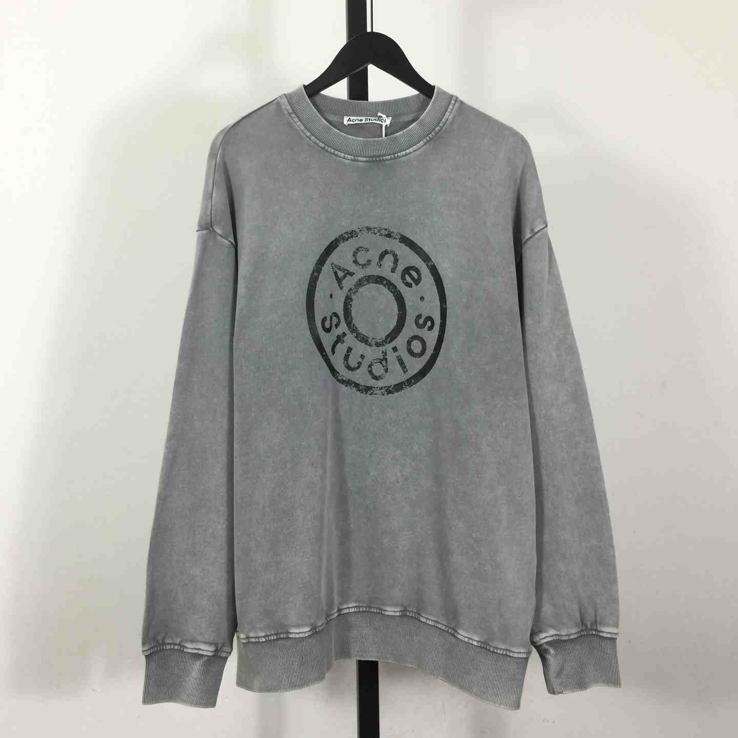 Acne Studios Printed Logo Sweatshirt - FashionPlug