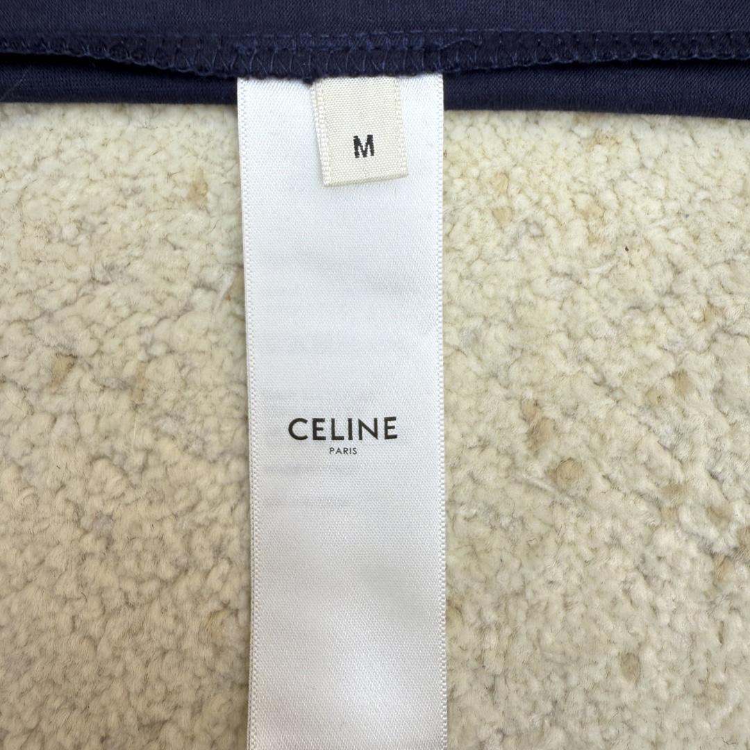 Celine Triomphe Regular T-shirt In Cotton Jersey - FashionPlug